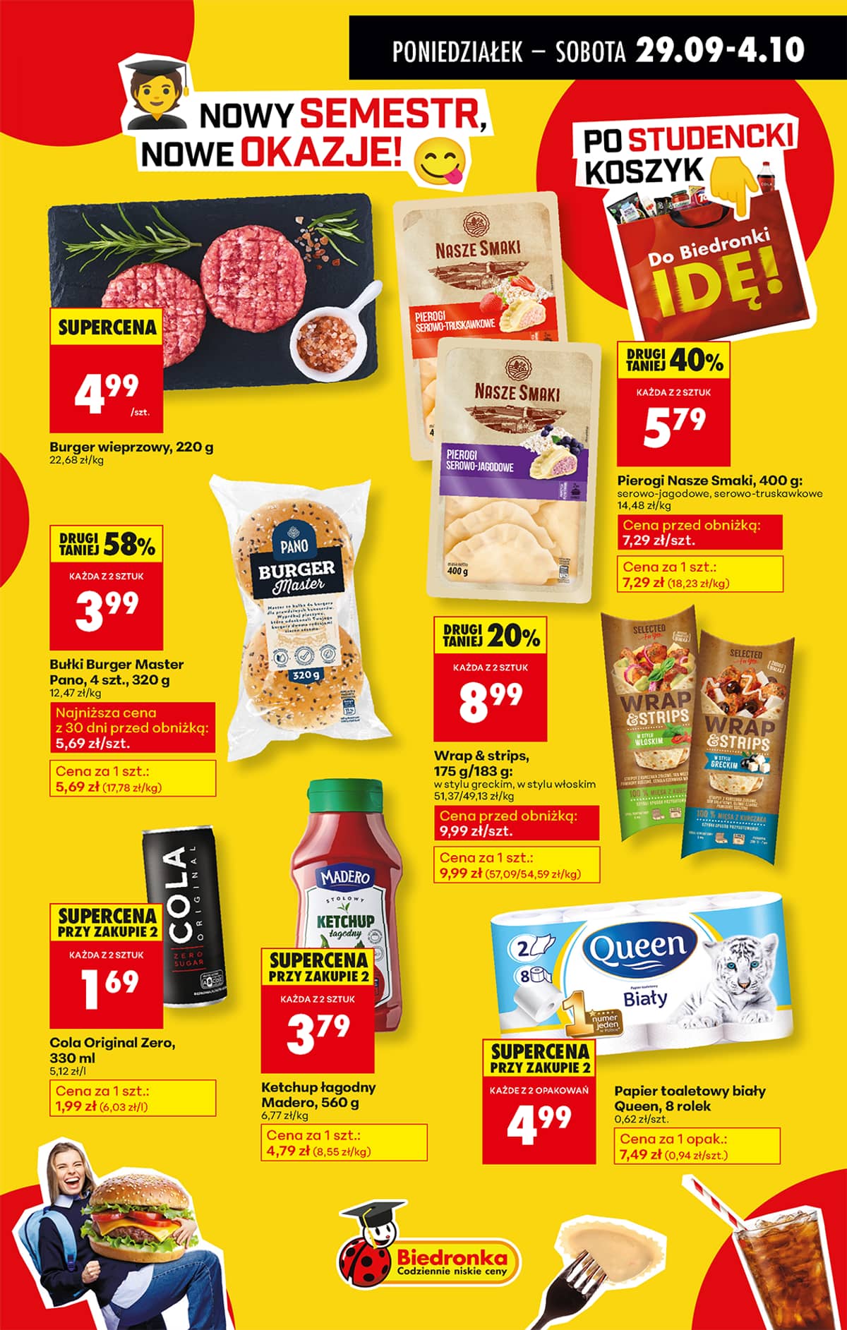 Biedronka - Biedronki niskie ceny P oferta od 29.09 45 puslapis