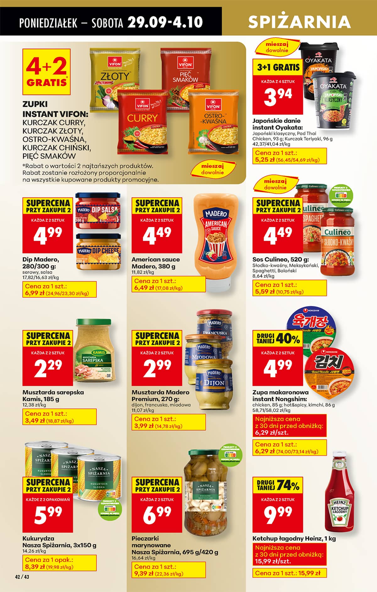 Biedronka - Biedronki niskie ceny P oferta od 29.09 56 puslapis