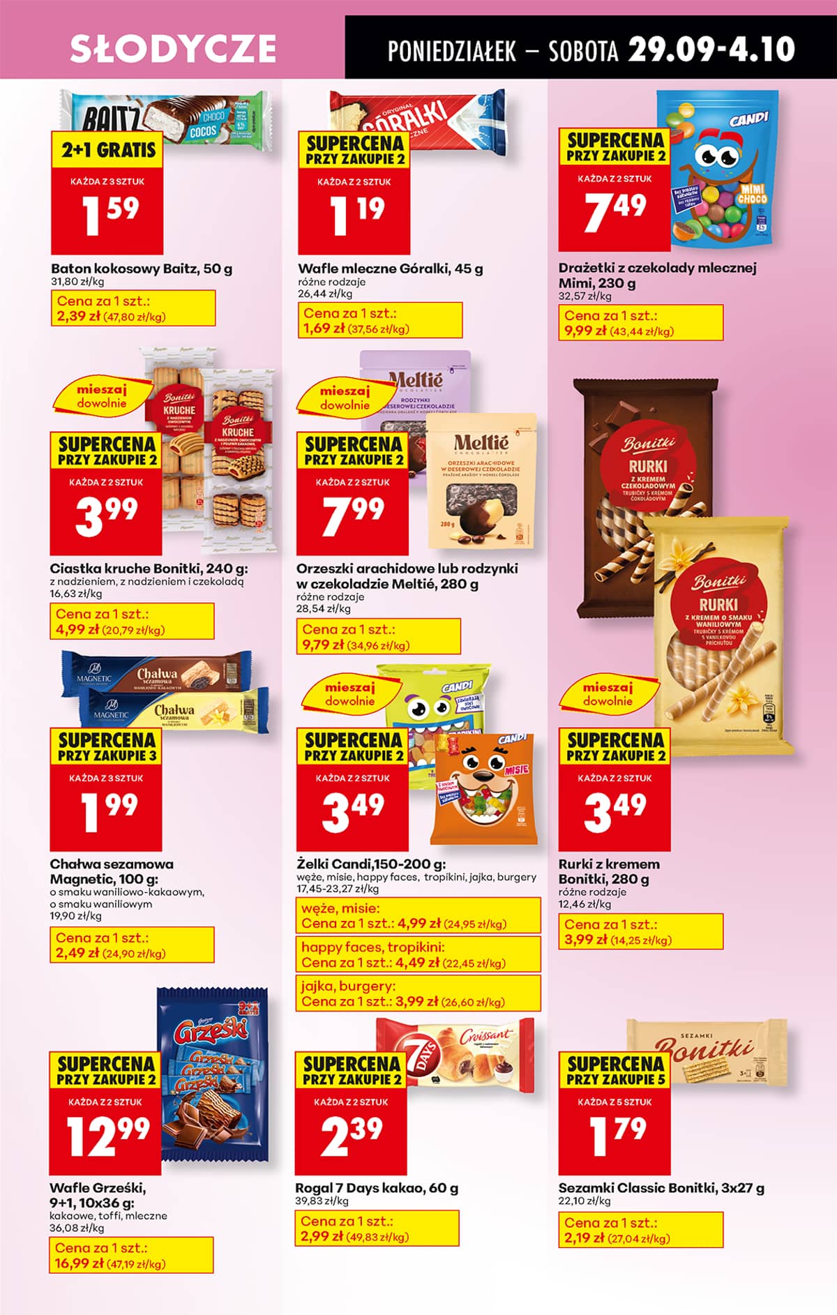 Biedronka - Biedronki niskie ceny P oferta od 29.09 59 puslapis