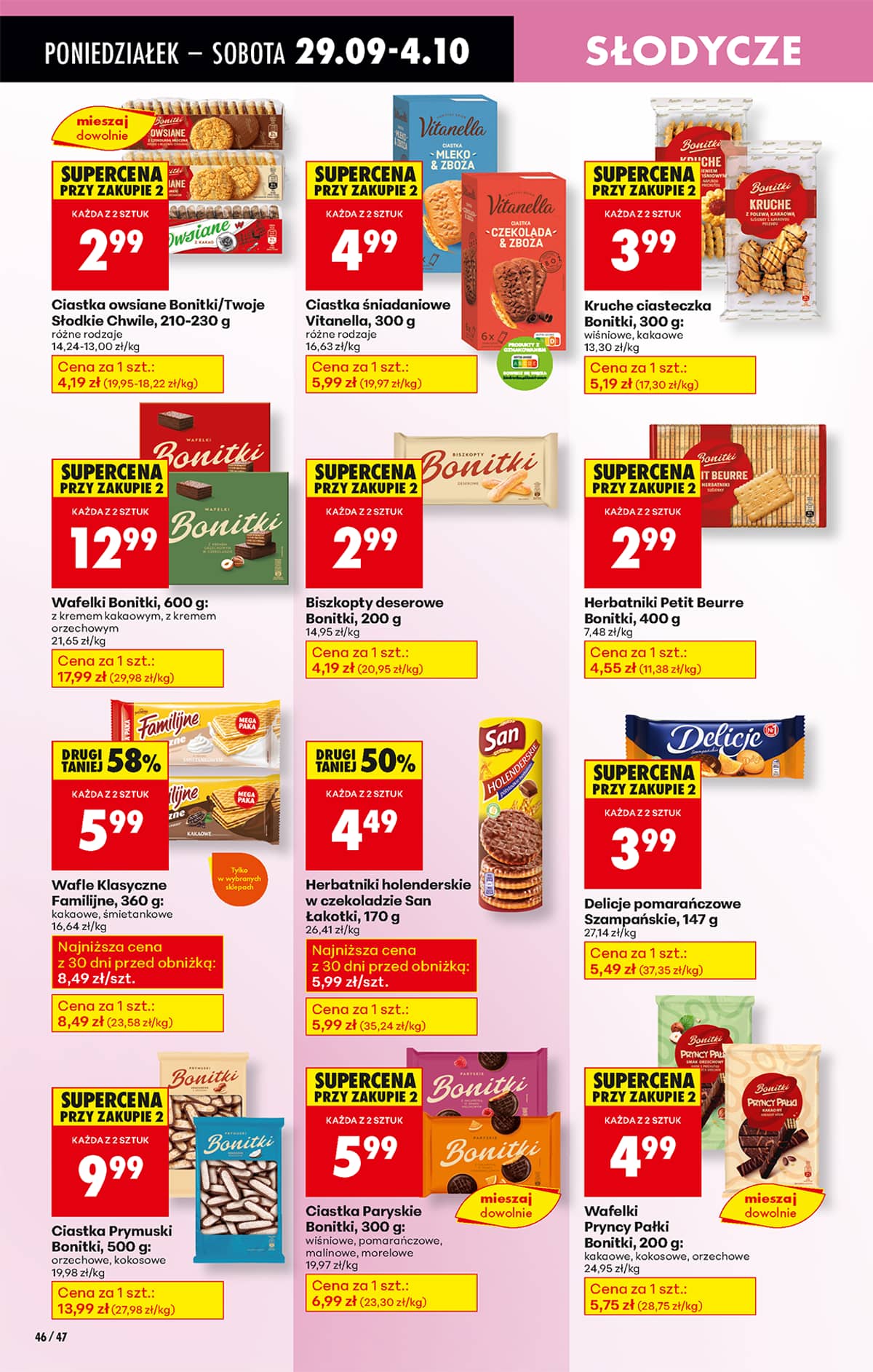 Biedronka - Biedronki niskie ceny P oferta od 29.09 60 puslapis