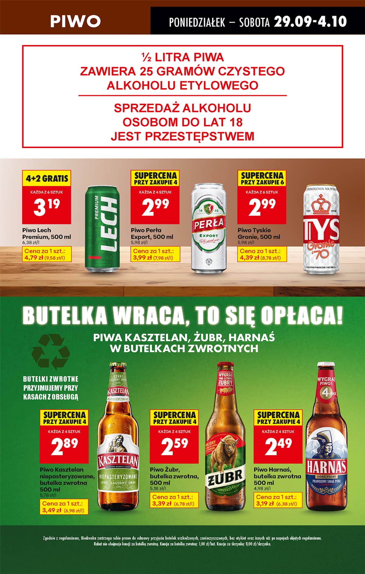 Biedronka - Biedronki niskie ceny P oferta od 29.09 67 puslapis