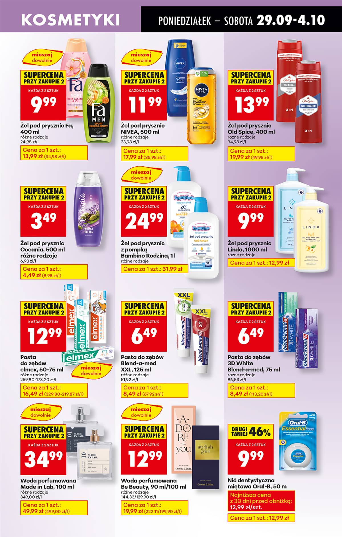 Biedronka - Biedronki niskie ceny P oferta od 29.09 69 puslapis