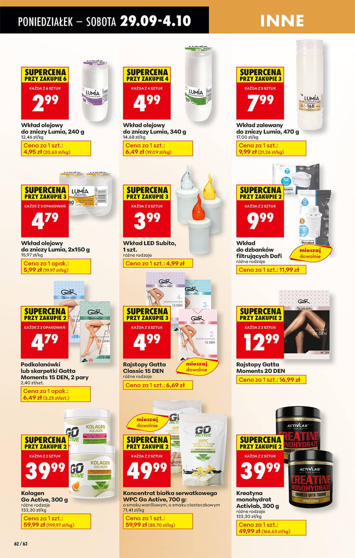 Biedronka - Biedronki niskie ceny P oferta od 29.09 78 puslapis
