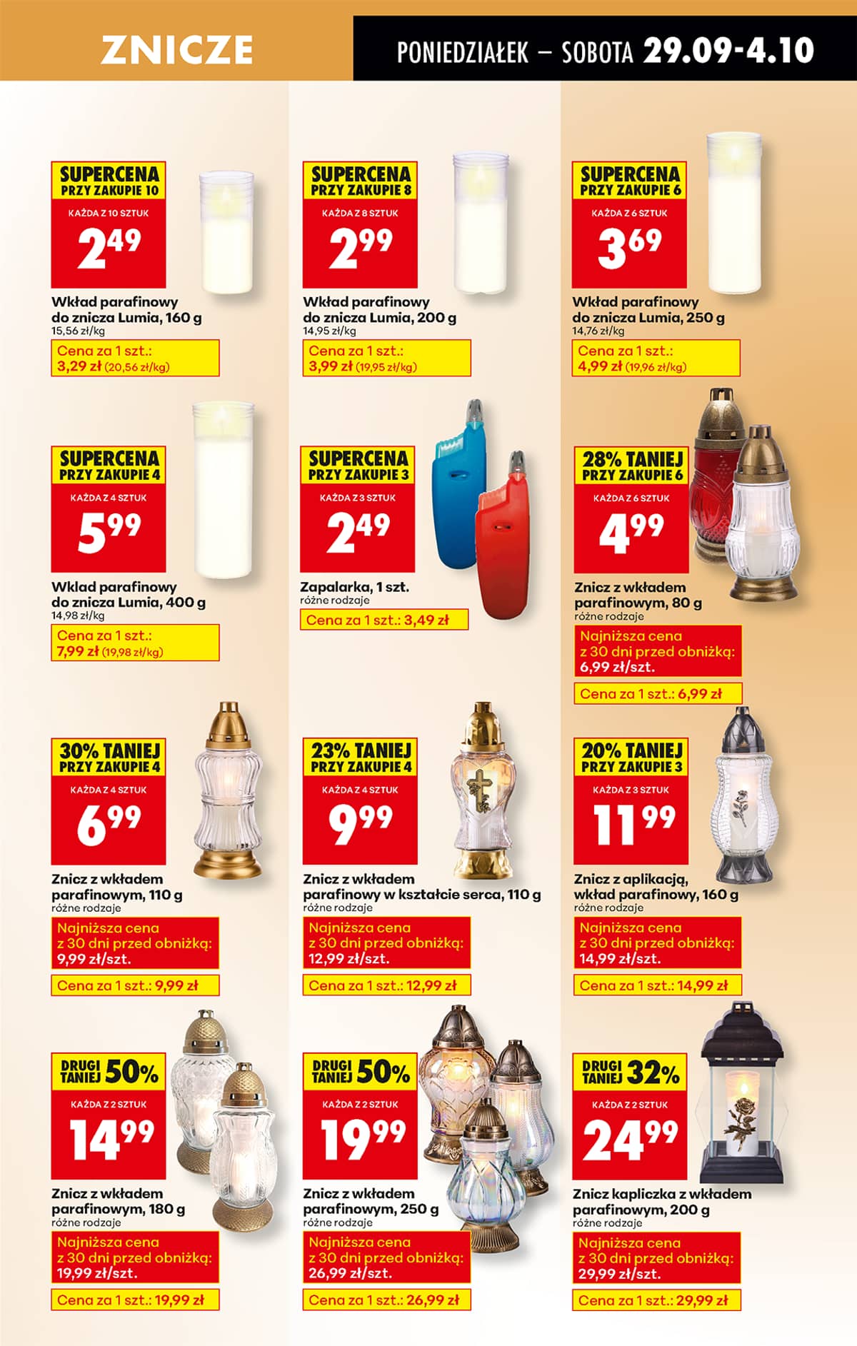 Biedronka - Biedronki niskie ceny P oferta od 29.09 79 puslapis