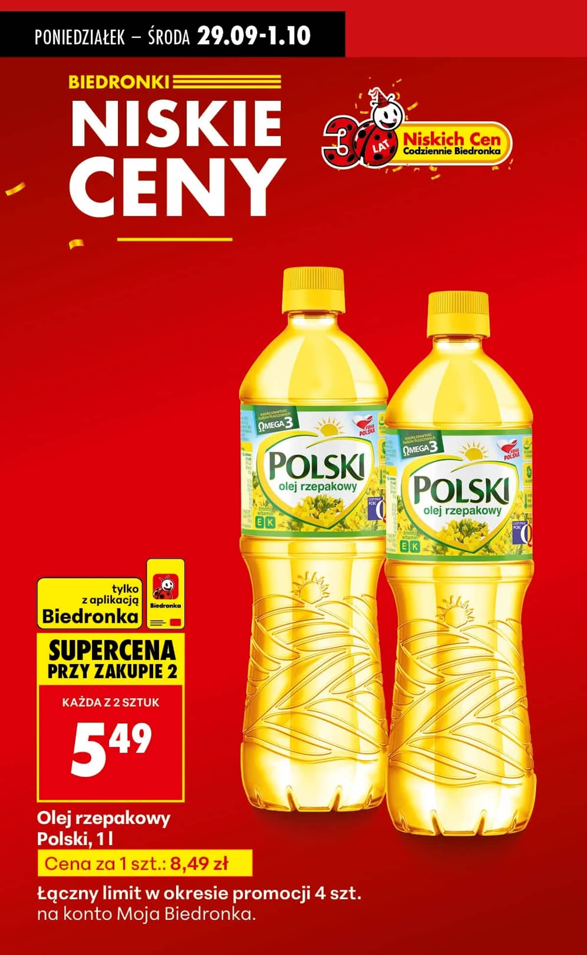 Biedronka - Biedronki niskie ceny P oferta od 29.09 9 puslapis