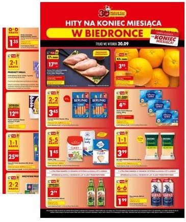Biedronka - Hity na koniec miesiąca 30.09 2025-09-30 – 2025-09-30