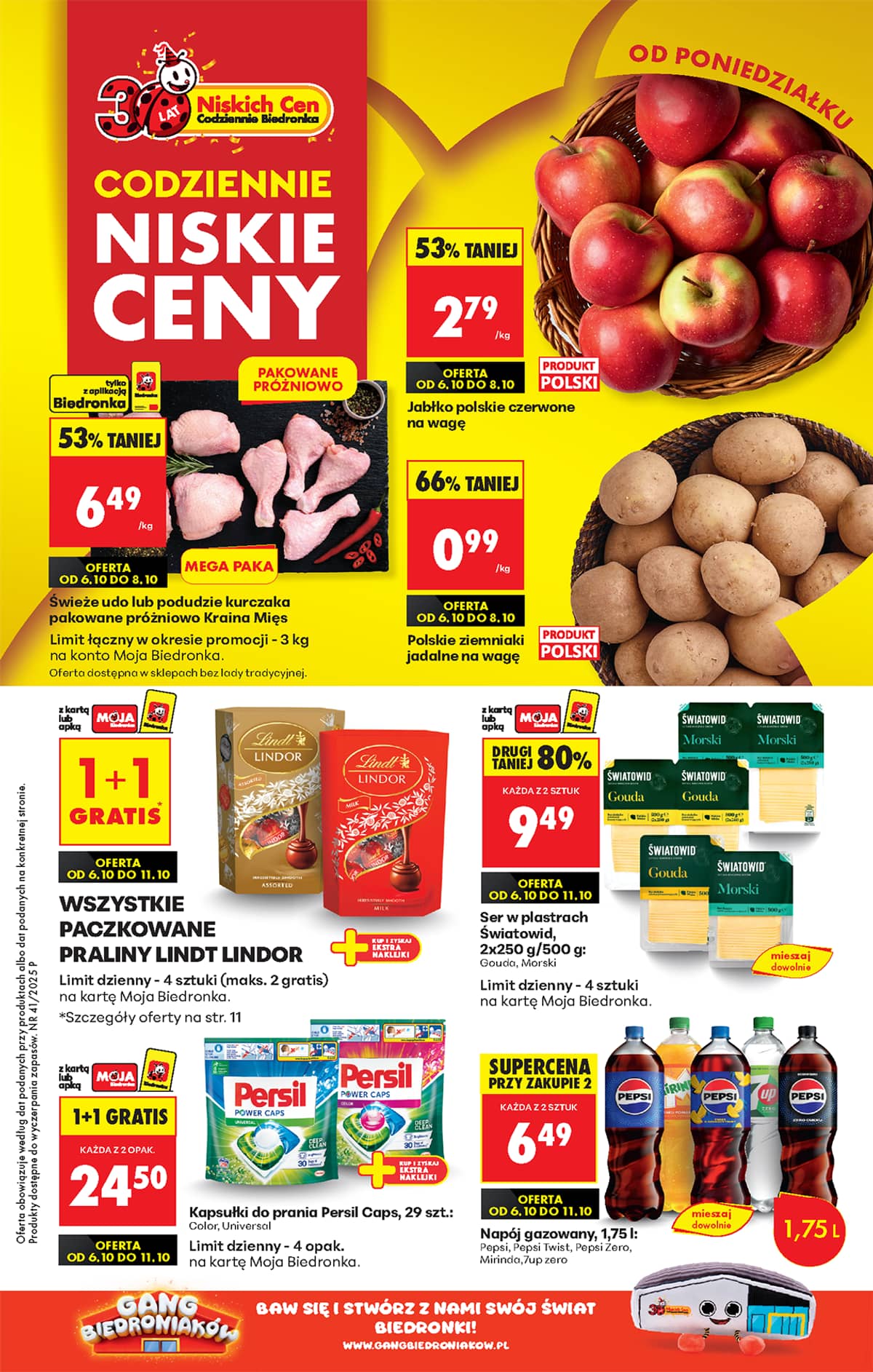 Biedronka - Biedronki niskie ceny P oferta od 06.10 1 puslapis