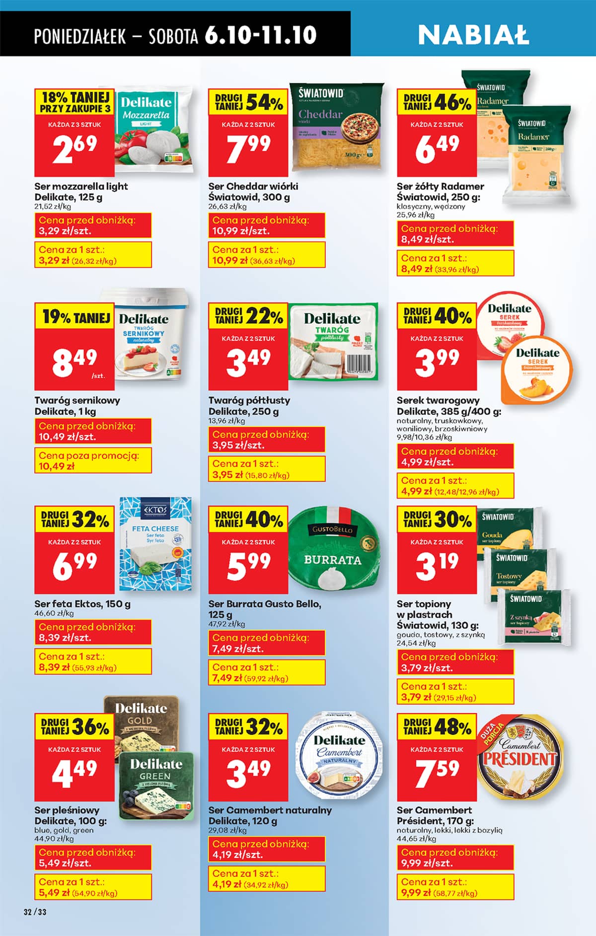 Biedronka - Biedronki niskie ceny P oferta od 06.10 38 puslapis