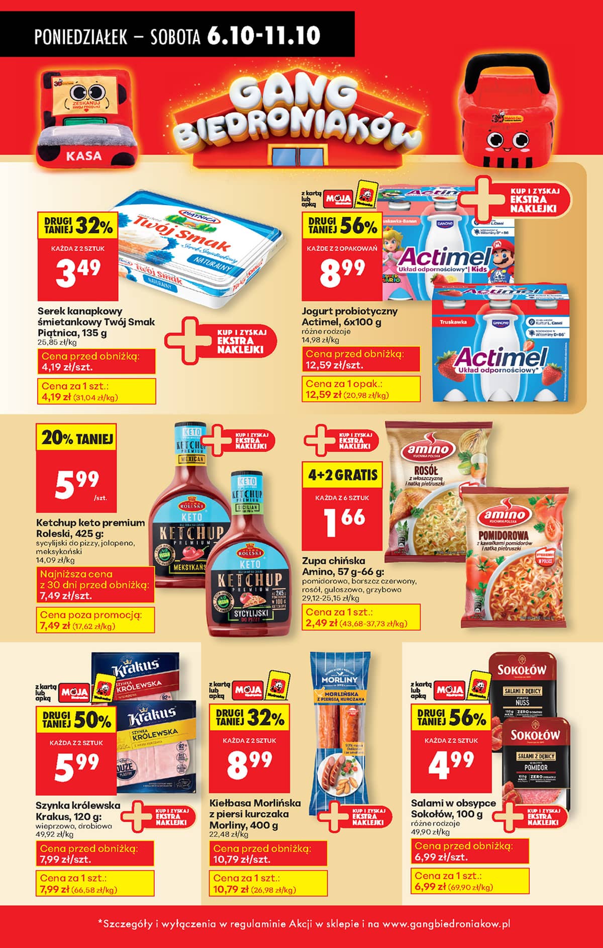 Biedronka - Biedronki niskie ceny P oferta od 06.10 46 puslapis