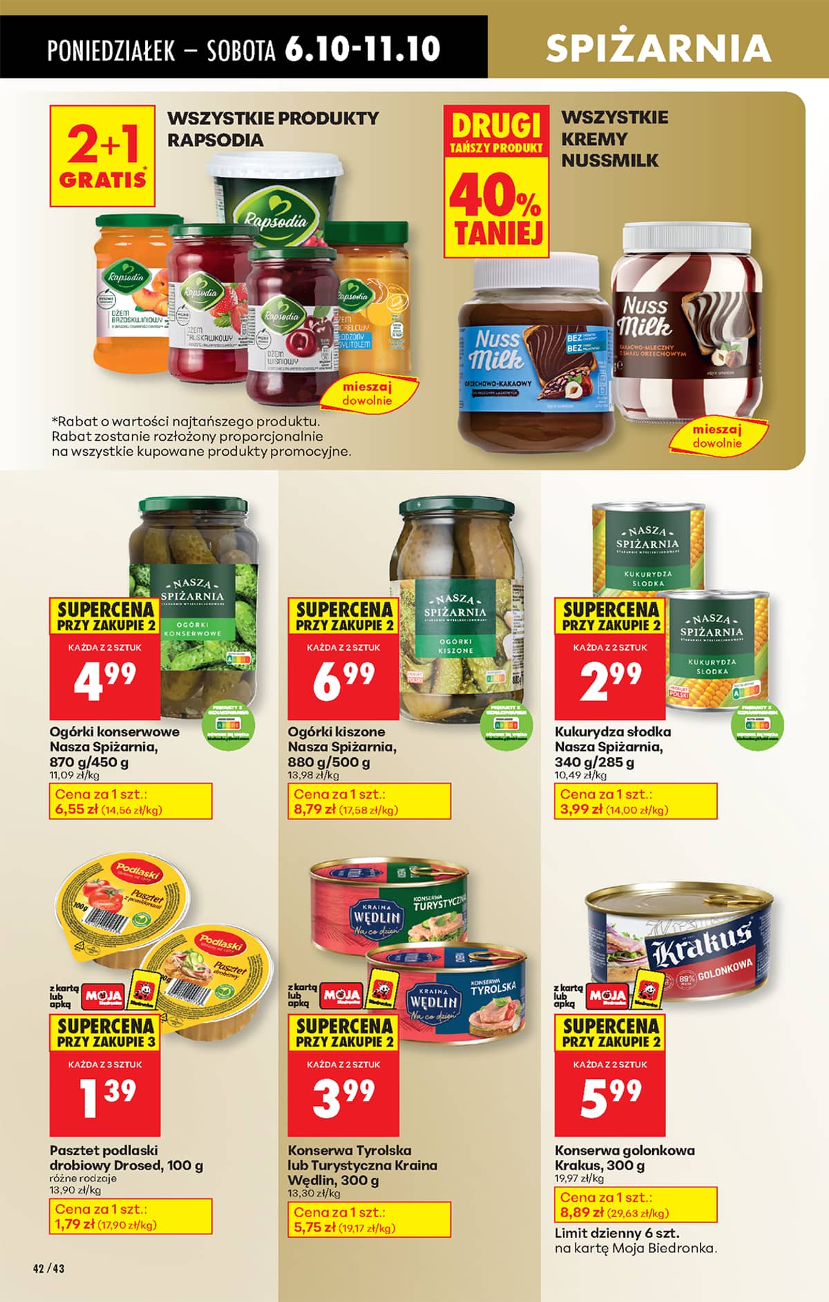 Biedronka - Biedronki niskie ceny P oferta od 06.10 52 puslapis