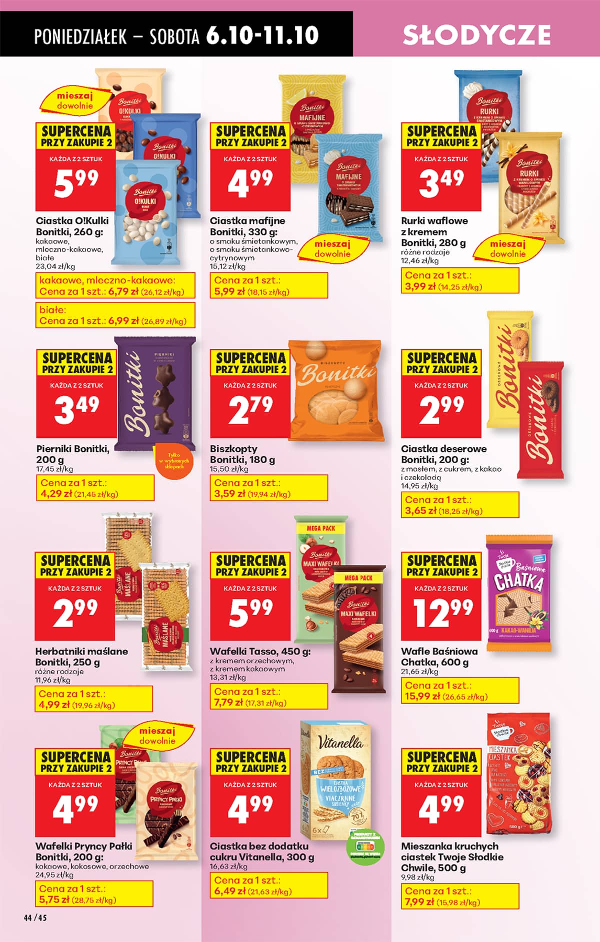 Biedronka - Biedronki niskie ceny P oferta od 06.10 54 puslapis