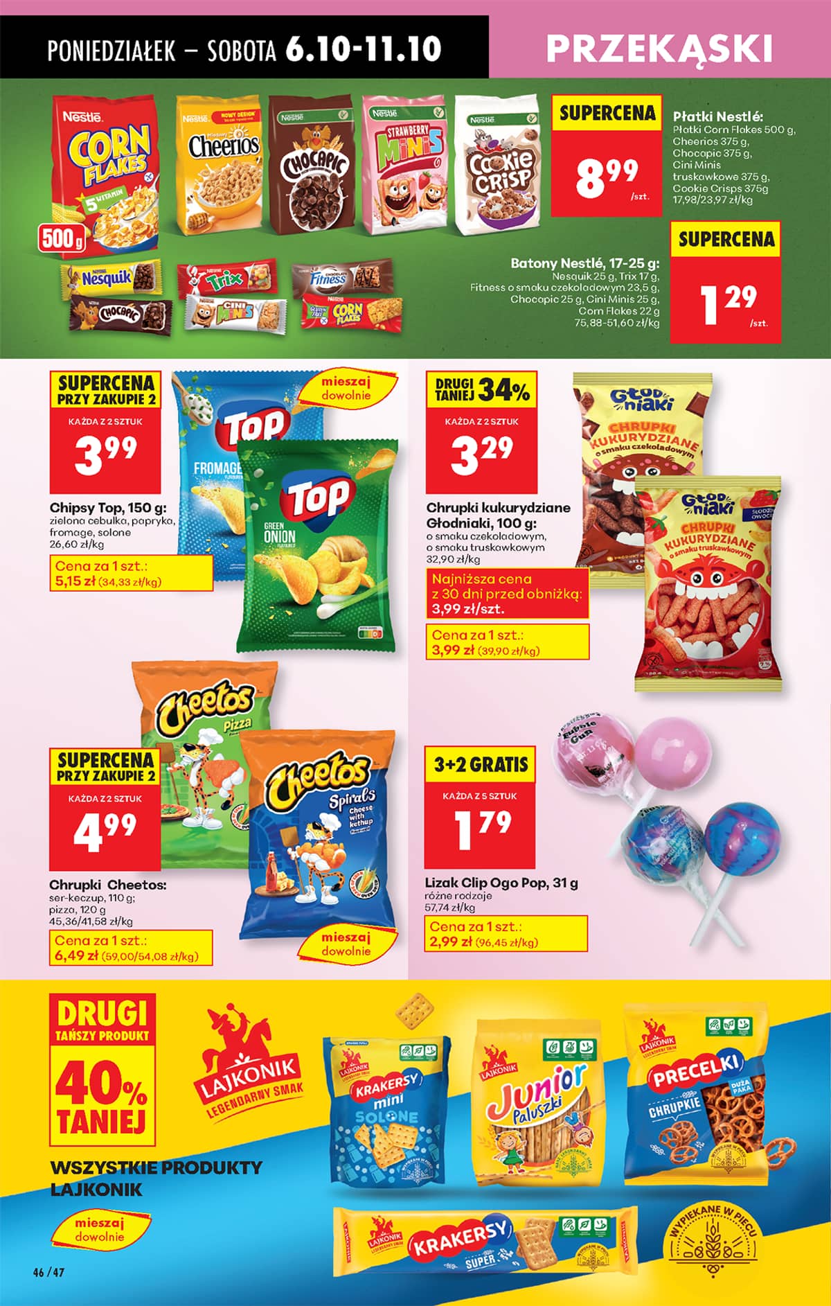 Biedronka - Biedronki niskie ceny P oferta od 06.10 58 puslapis