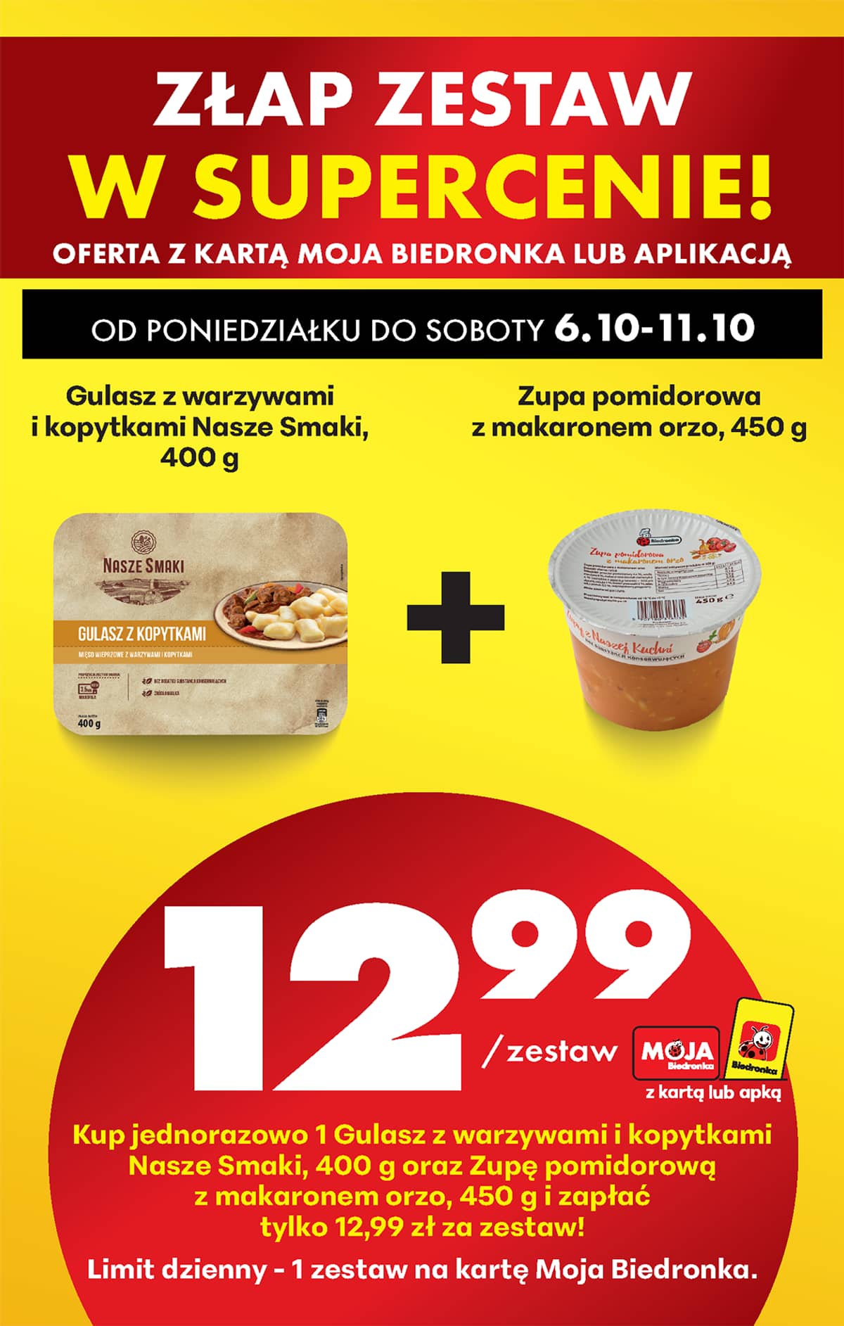 Biedronka - Biedronki niskie ceny P oferta od 06.10 85 puslapis