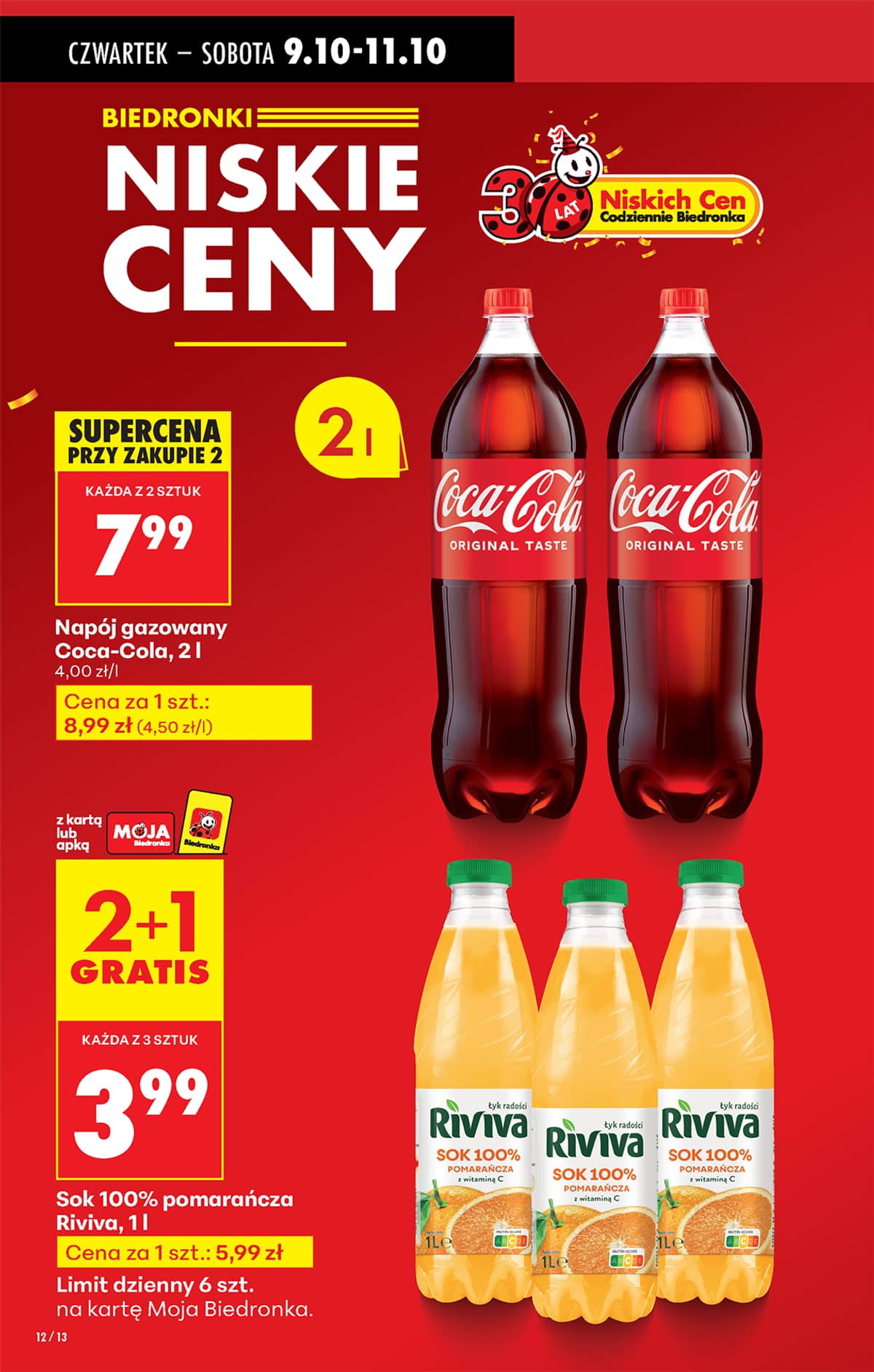 Biedronka - Biedronki niskie ceny P oferta od 09.10 16 puslapis