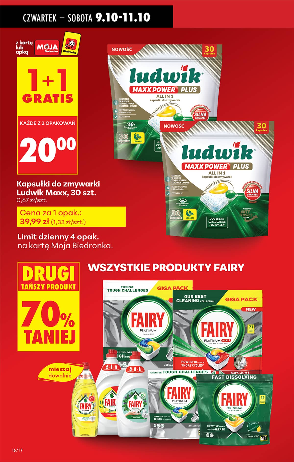 Biedronka - Biedronki niskie ceny P oferta od 09.10 20 puslapis