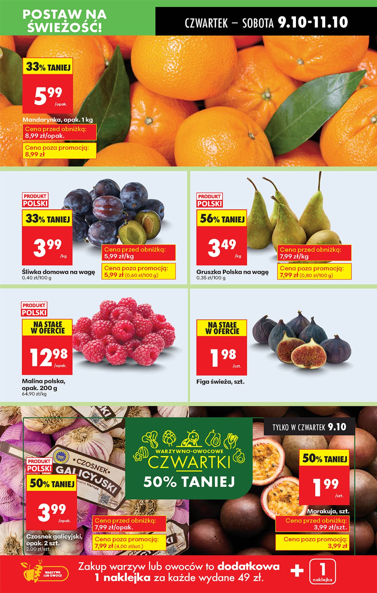 Biedronka - Biedronki niskie ceny P oferta od 09.10 23 puslapis