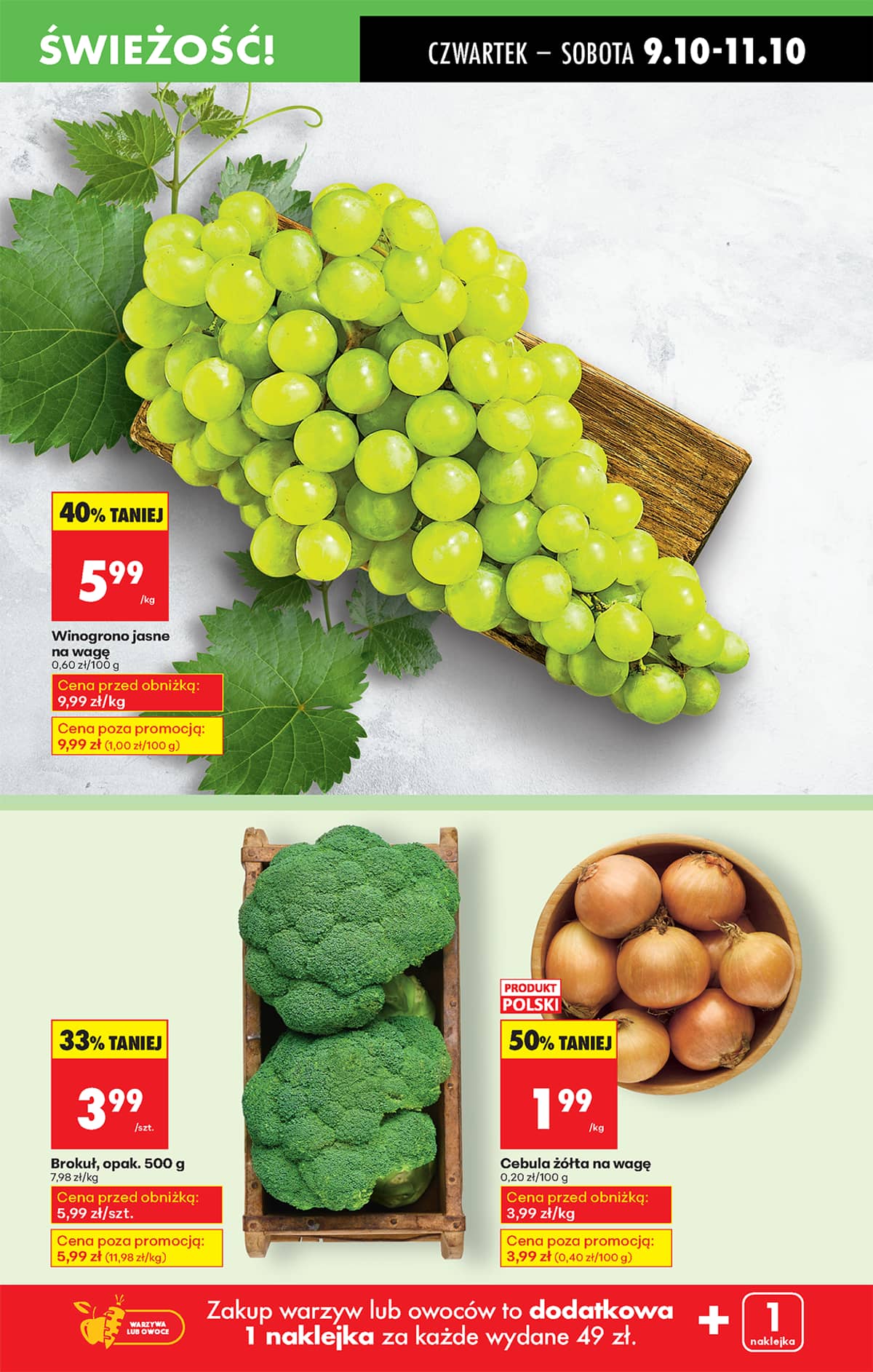 Biedronka - Biedronki niskie ceny P oferta od 09.10 25 puslapis