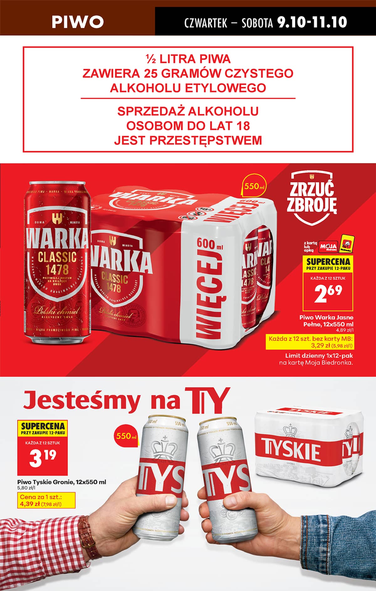 Biedronka - Biedronki niskie ceny P oferta od 09.10 69 puslapis