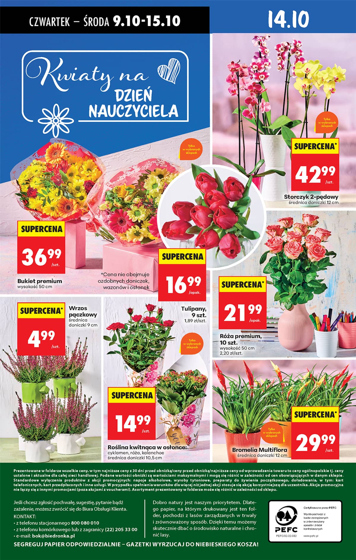 Biedronka - Biedronki niskie ceny P oferta od 09.10 82 puslapis