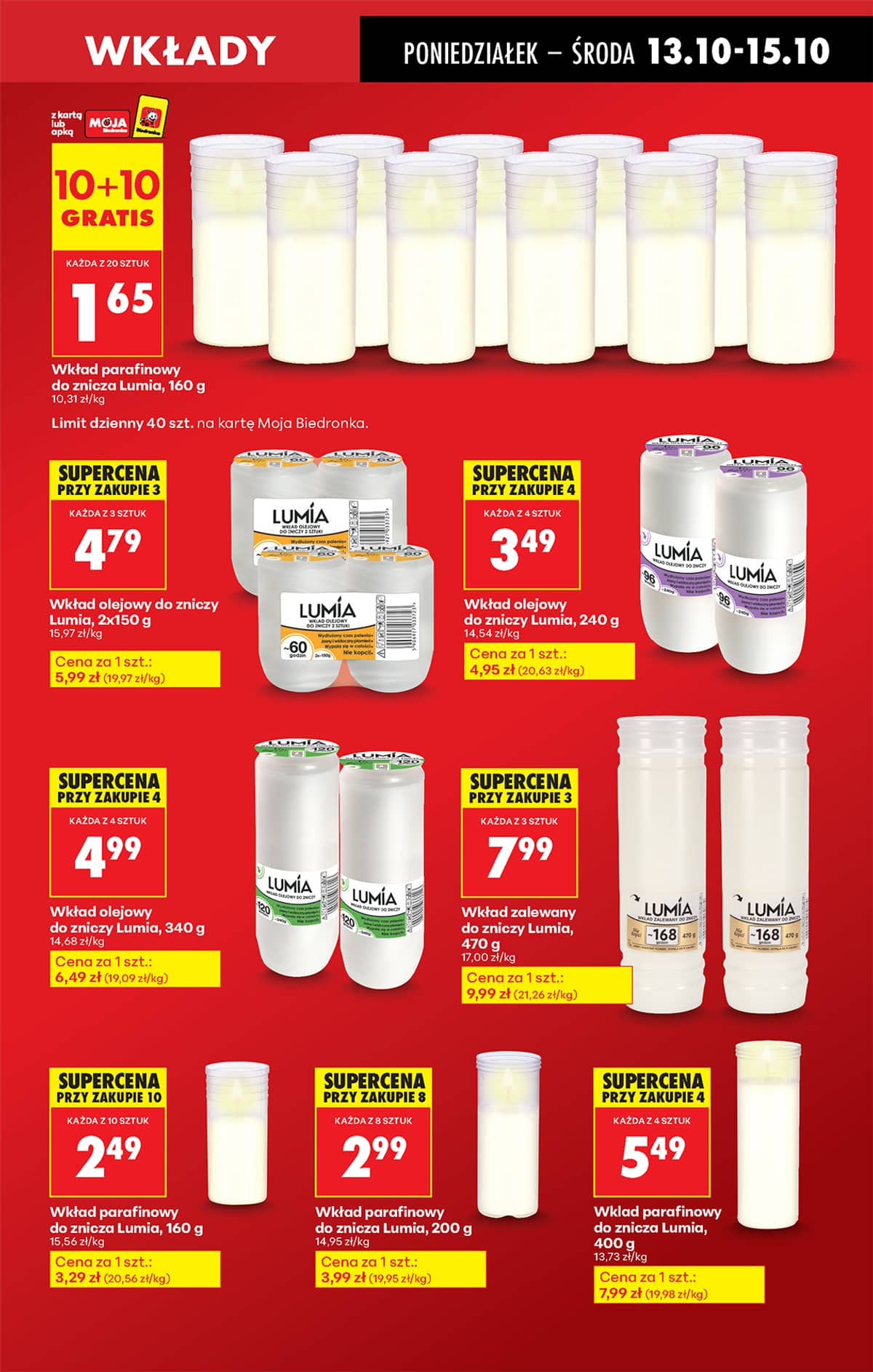 Biedronka - Biedronki niskie ceny P oferta od 13.10 17 puslapis