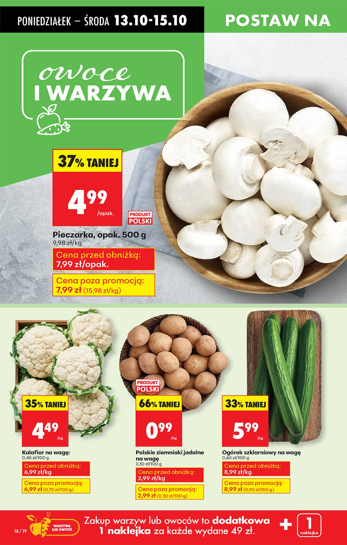 Biedronka - Biedronki niskie ceny P oferta od 13.10 20 puslapis