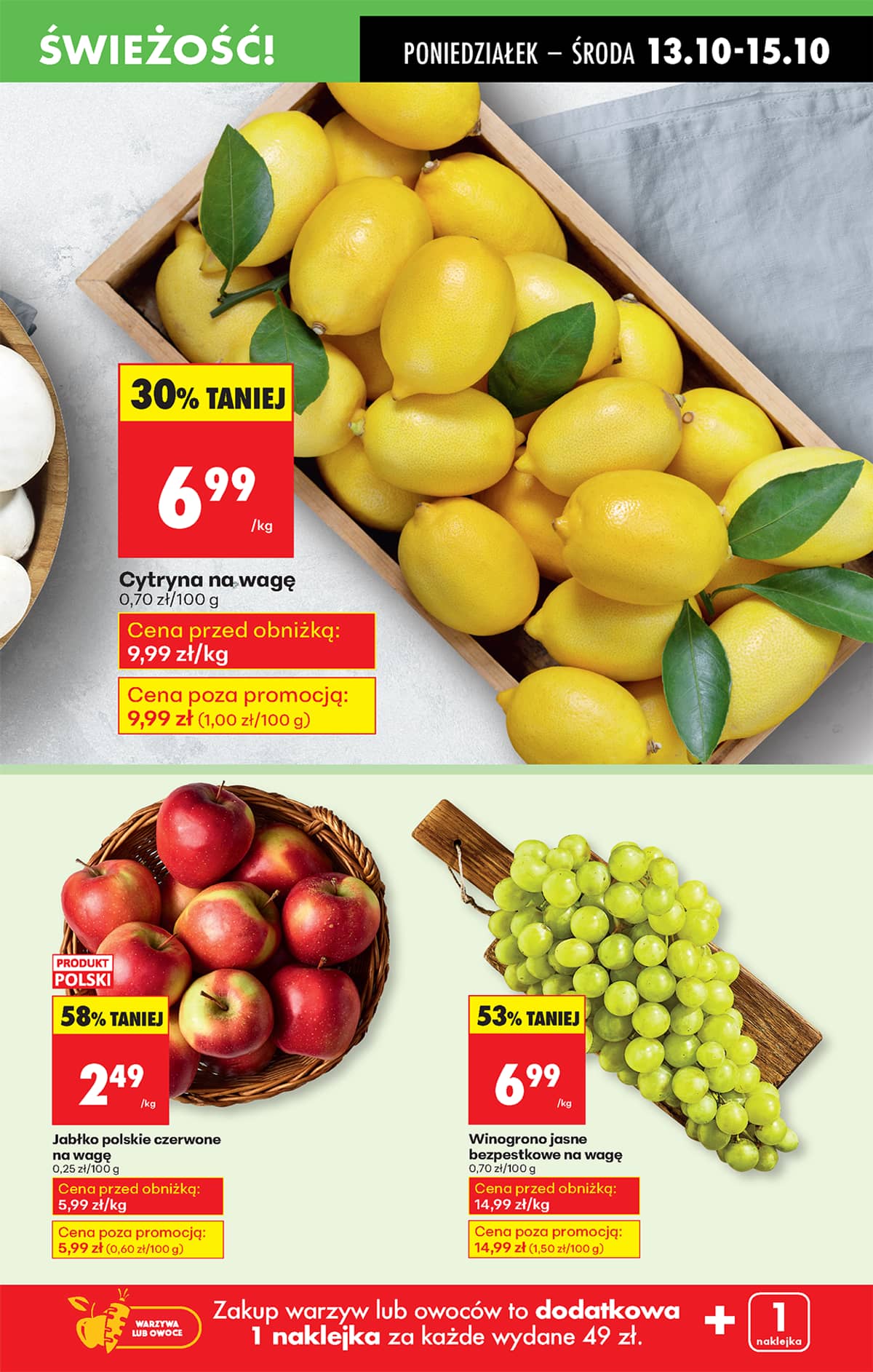 Biedronka - Biedronki niskie ceny P oferta od 13.10 21 puslapis