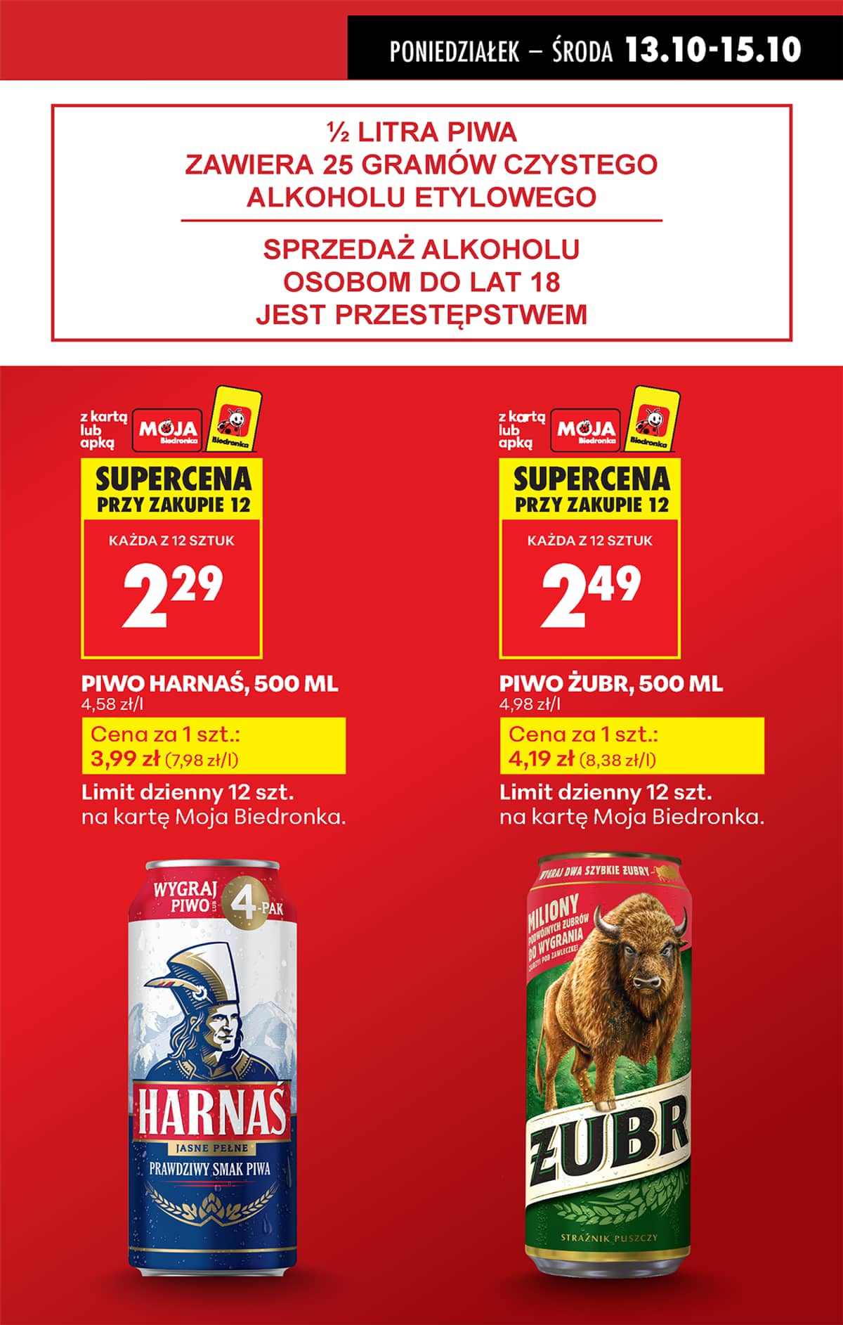 Biedronka - Biedronki niskie ceny P oferta od 13.10 3 puslapis