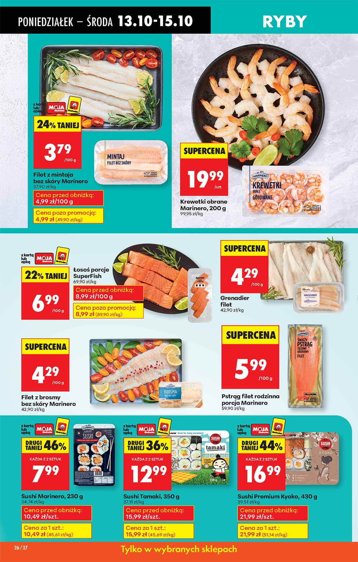 Biedronka - Biedronki niskie ceny P oferta od 13.10 32 puslapis