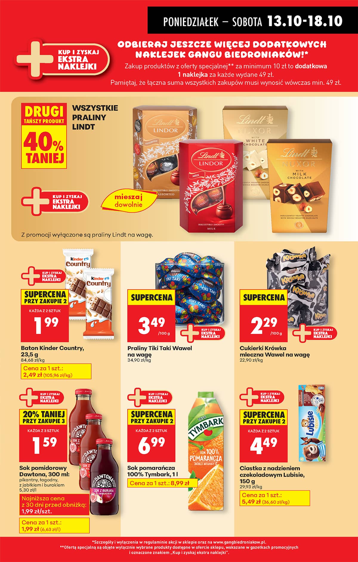 Biedronka - Biedronki niskie ceny P oferta od 13.10 41 puslapis