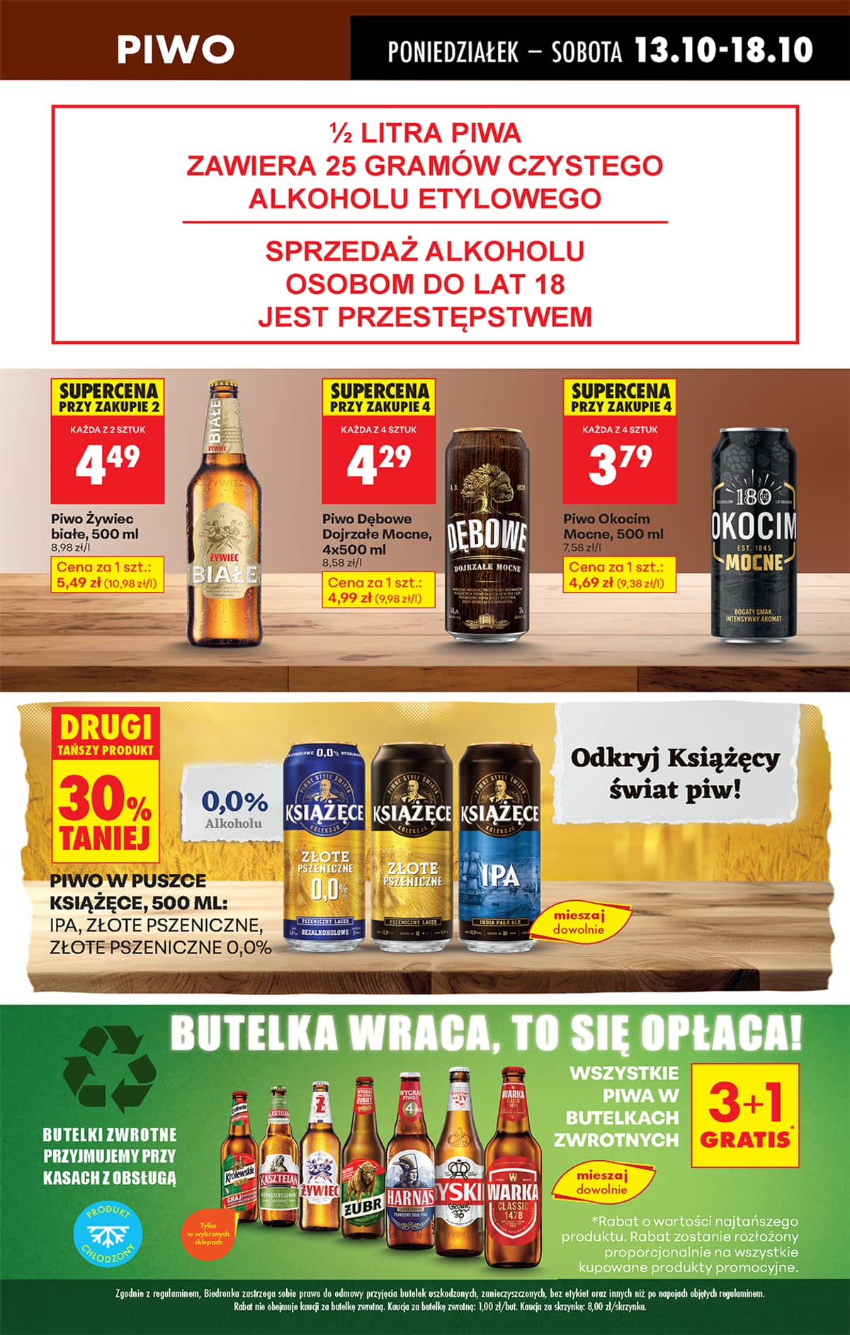 Biedronka - Biedronki niskie ceny P oferta od 13.10 63 puslapis