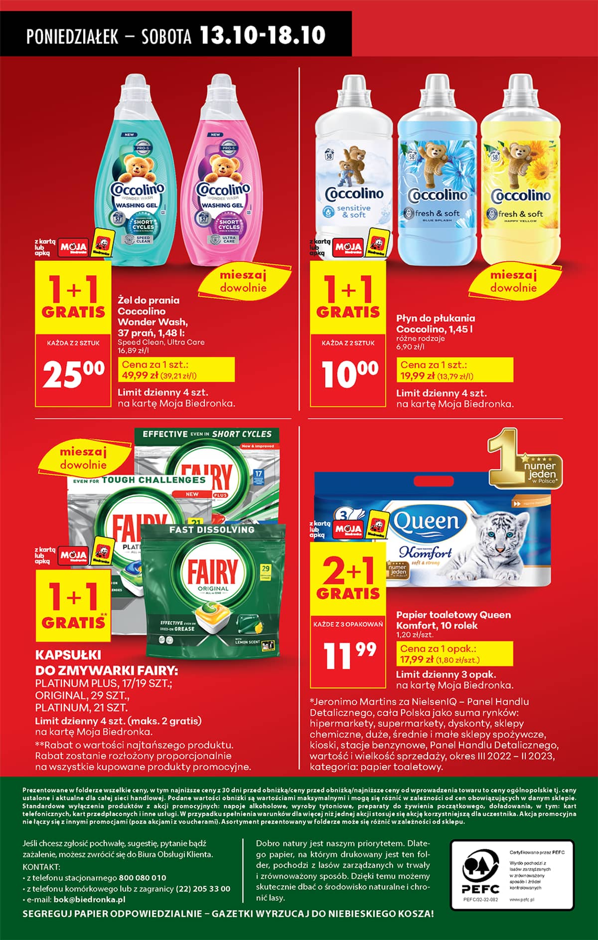 Biedronka - Biedronki niskie ceny P oferta od 13.10 74 puslapis