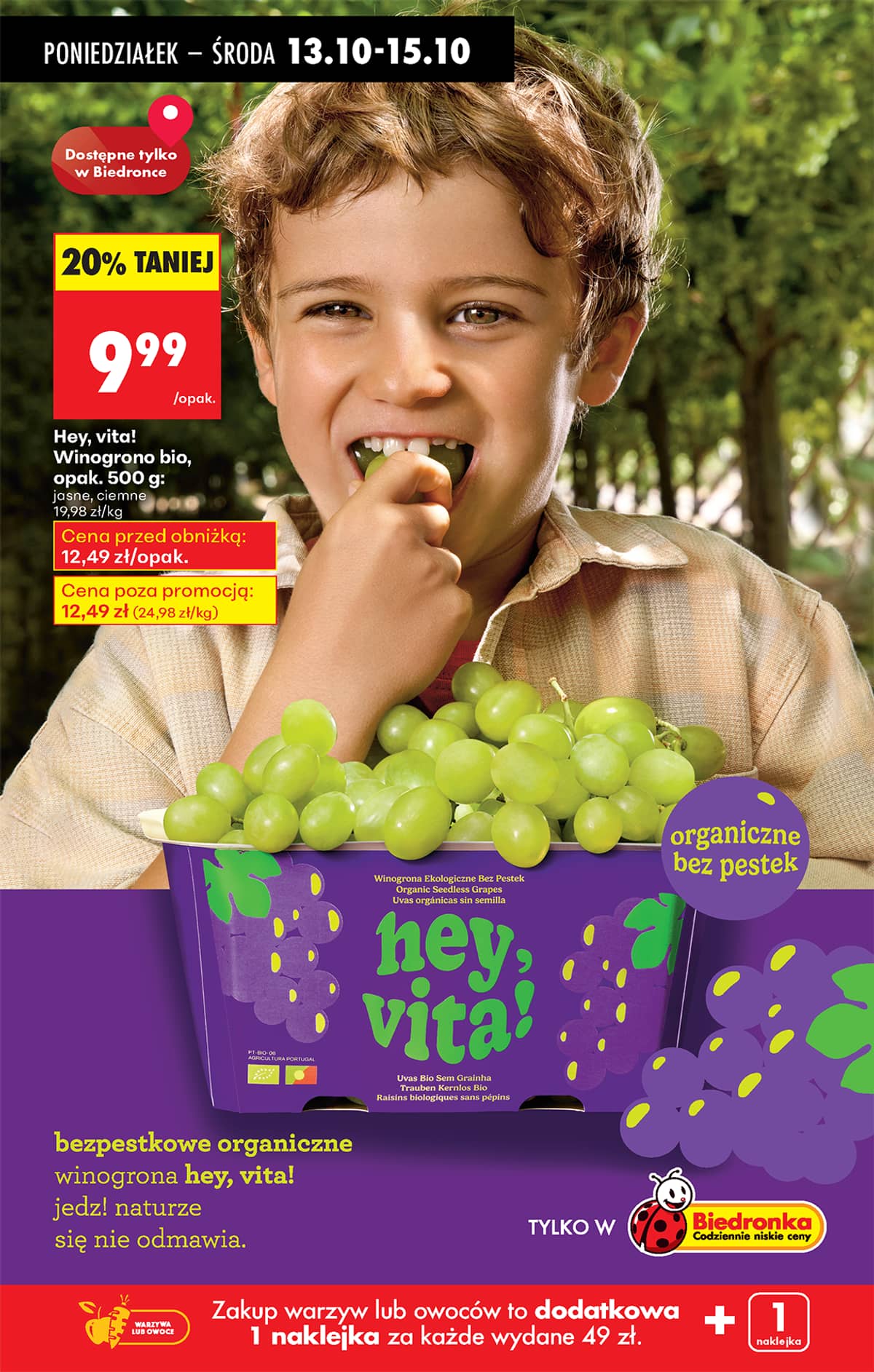 Biedronka - Biedronki niskie ceny P oferta od 13.10 82 puslapis