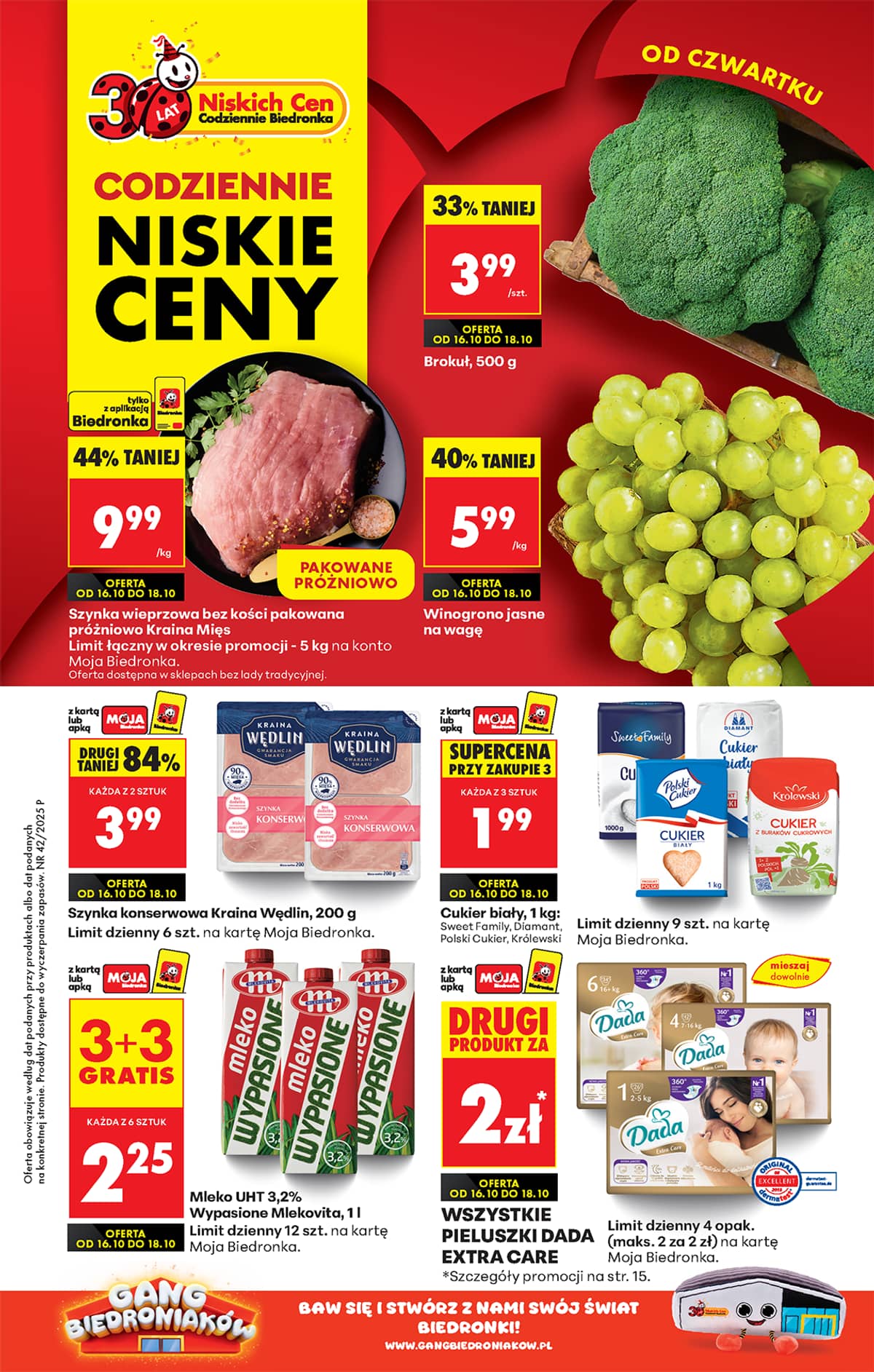 Biedronka - Biedronki niskie ceny P oferta od 16.10 1 puslapis