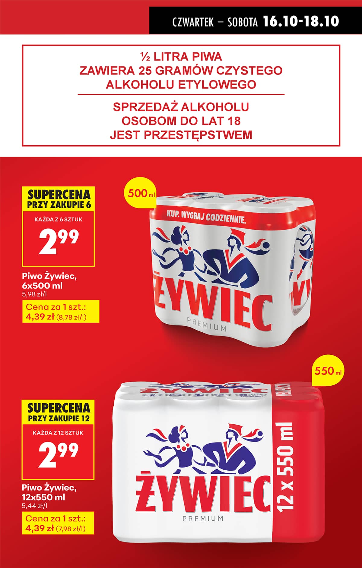 Biedronka - Biedronki niskie ceny P oferta od 16.10 13 puslapis