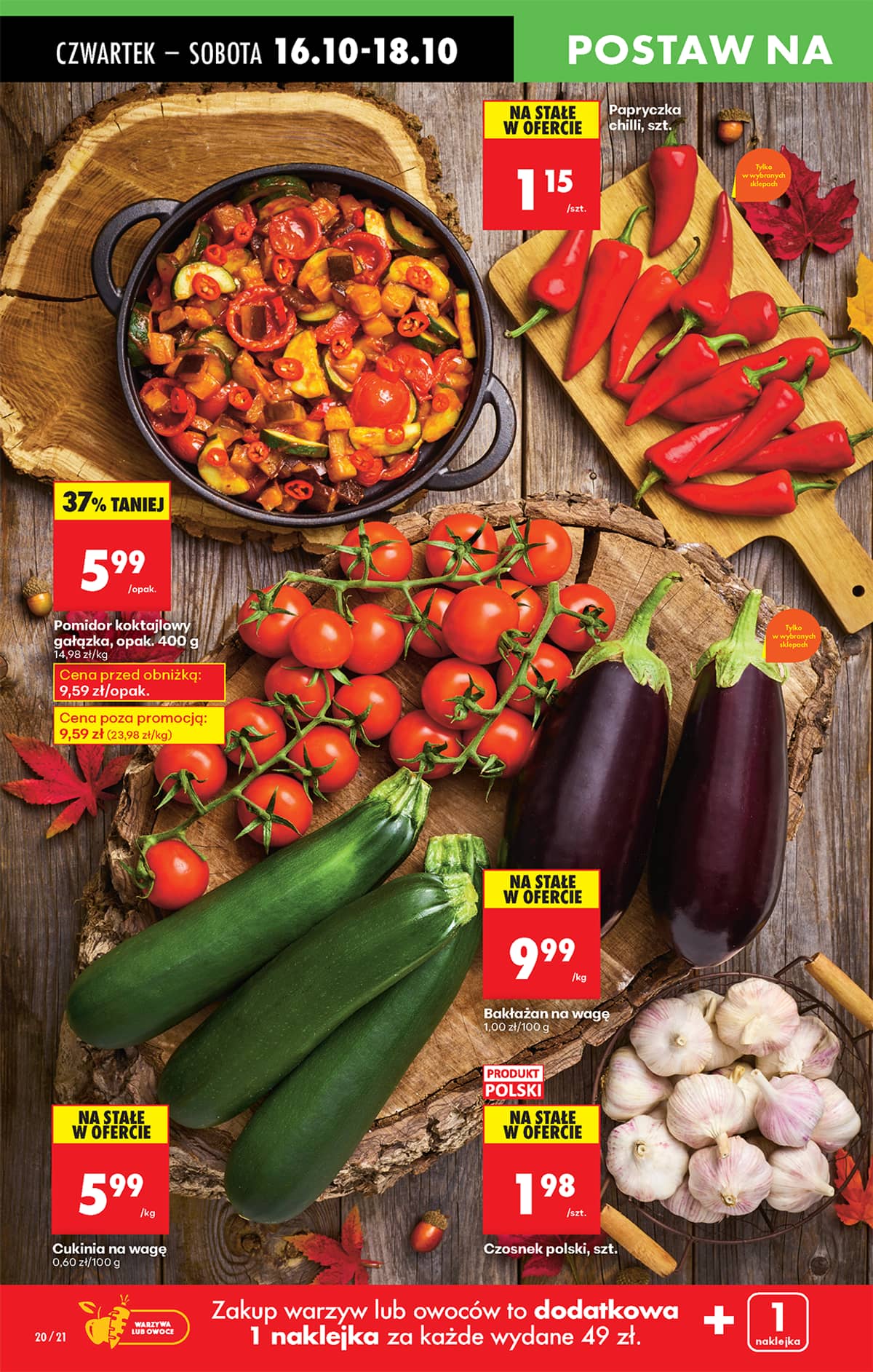 Biedronka - Biedronki niskie ceny P oferta od 16.10 22 puslapis