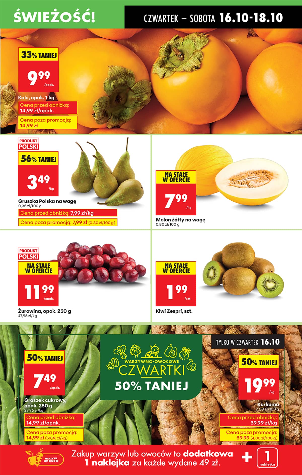 Biedronka - Biedronki niskie ceny P oferta od 16.10 23 puslapis