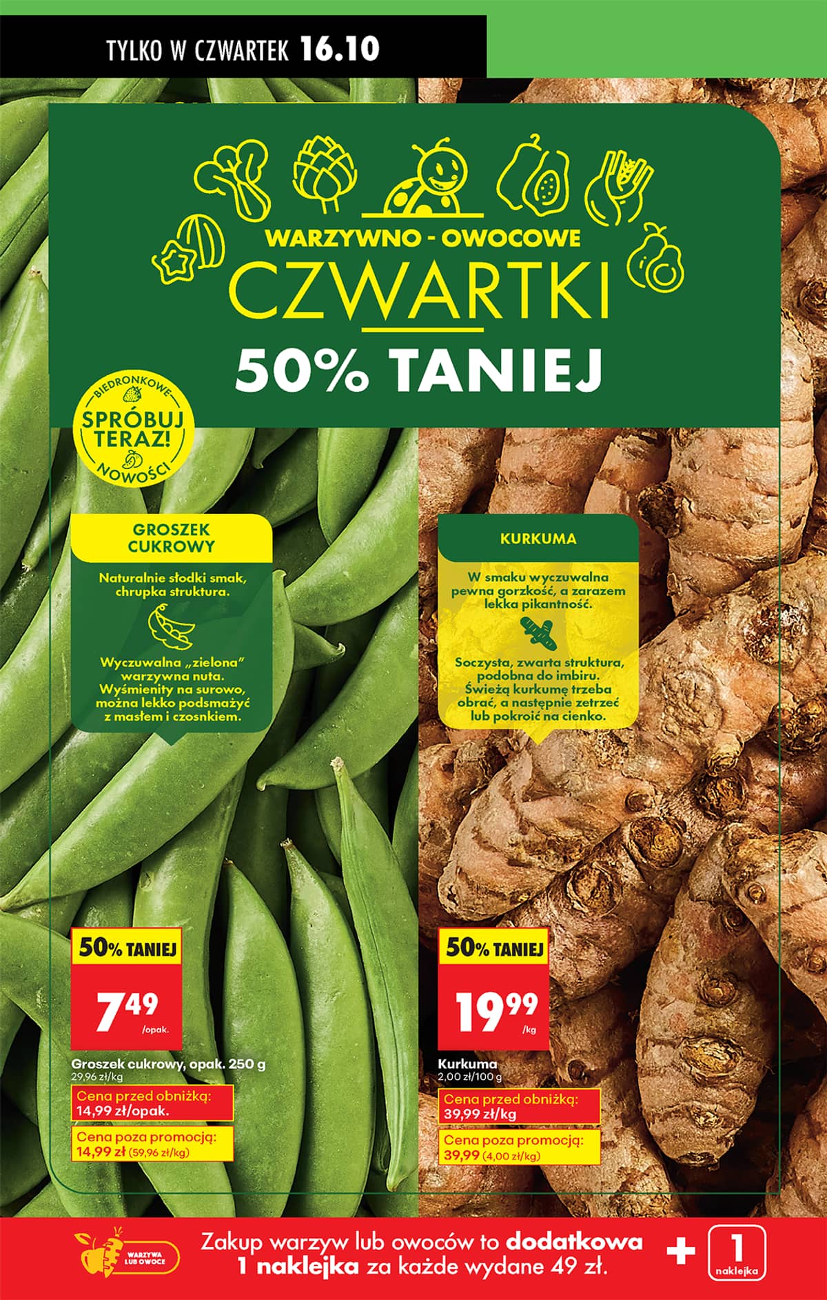 Biedronka - Biedronki niskie ceny P oferta od 16.10 24 puslapis