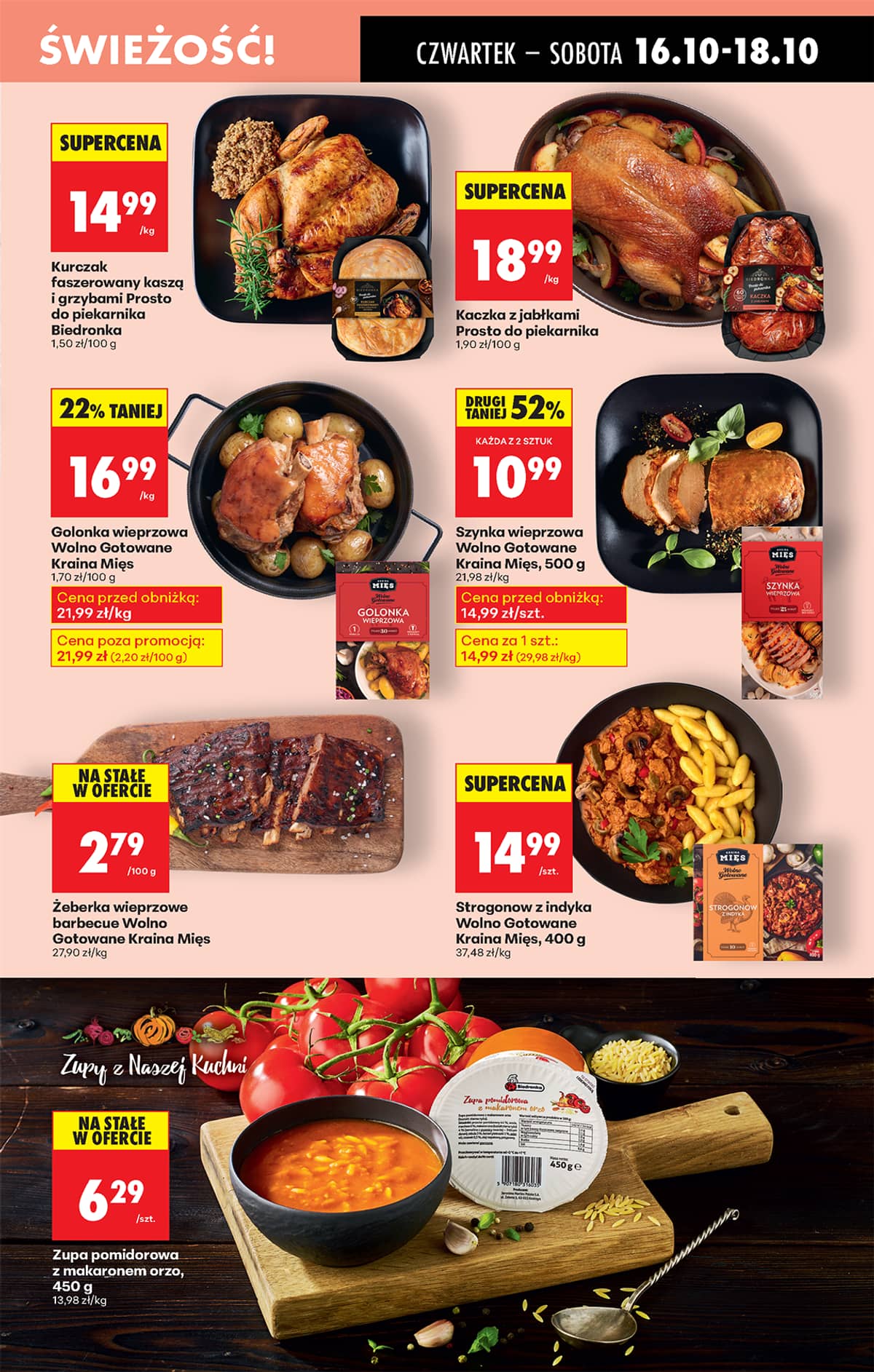 Biedronka - Biedronki niskie ceny P oferta od 16.10 29 puslapis