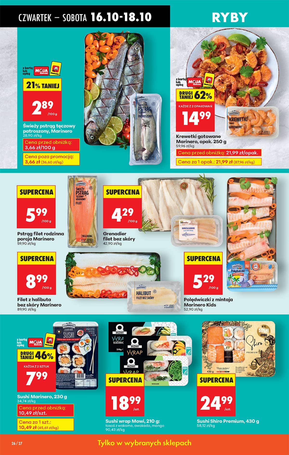 Biedronka - Biedronki niskie ceny P oferta od 16.10 30 puslapis