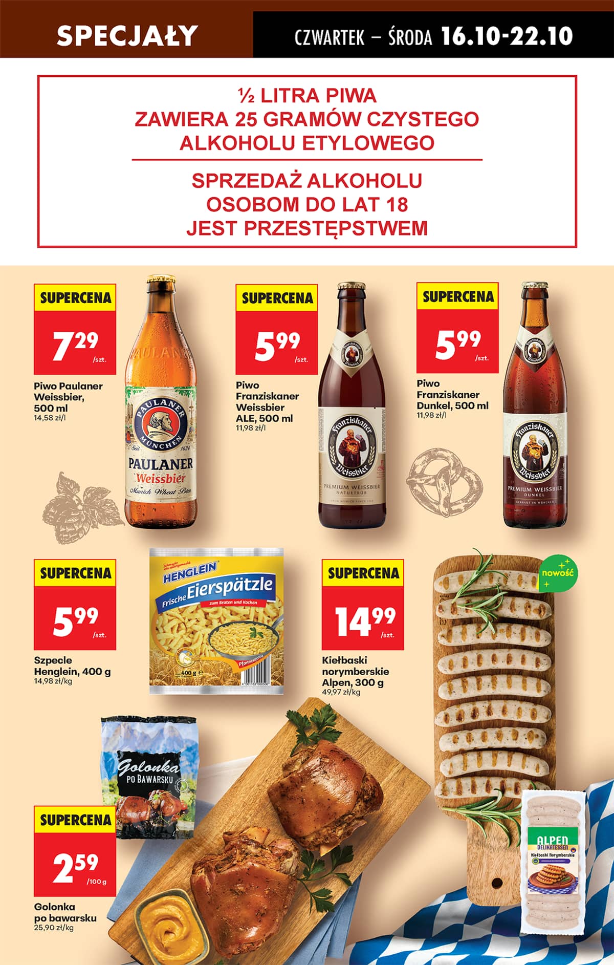 Biedronka - Biedronki niskie ceny P oferta od 16.10 65 puslapis