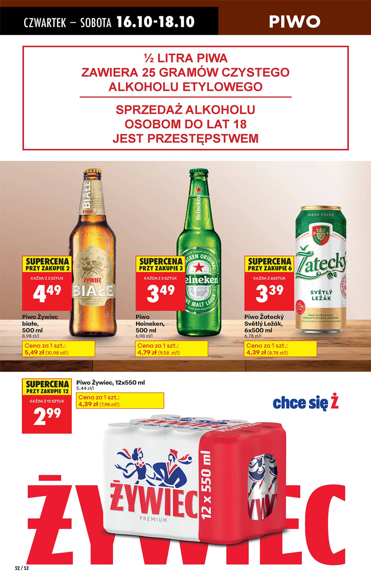 Biedronka - Biedronki niskie ceny P oferta od 16.10 66 puslapis