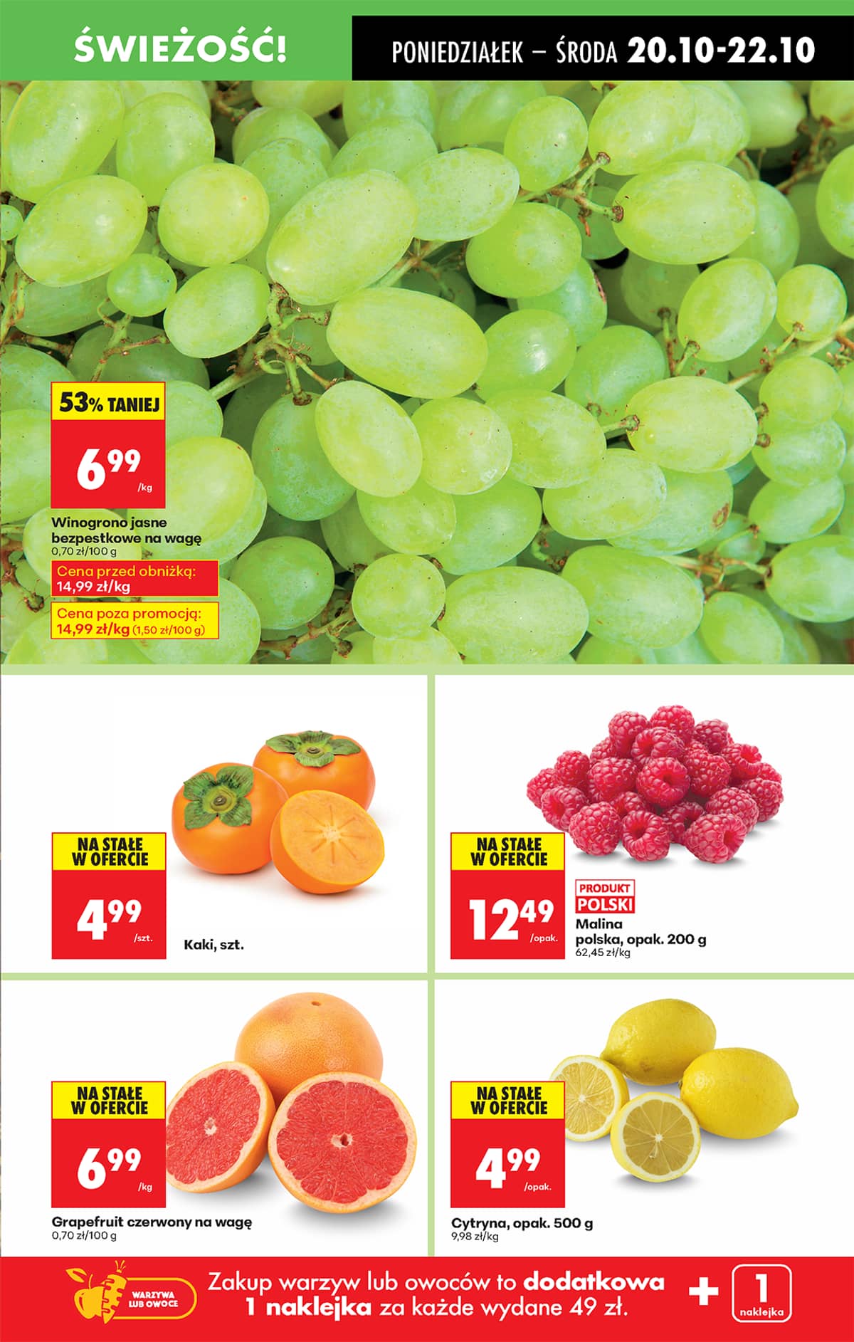 Biedronka - Biedronki niskie ceny P oferta od 20.10 19 puslapis