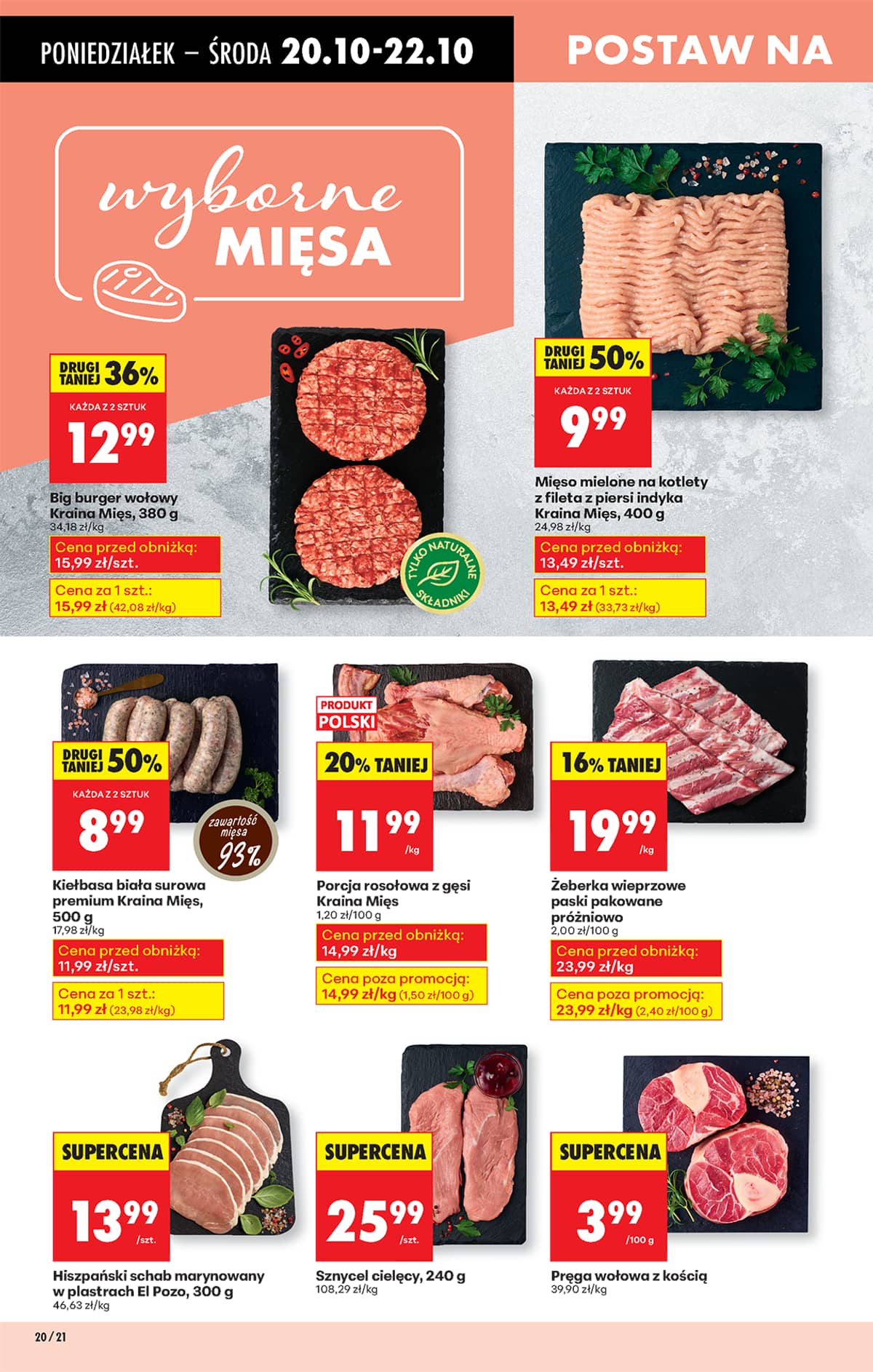 Biedronka - Biedronki niskie ceny P oferta od 20.10 24 puslapis