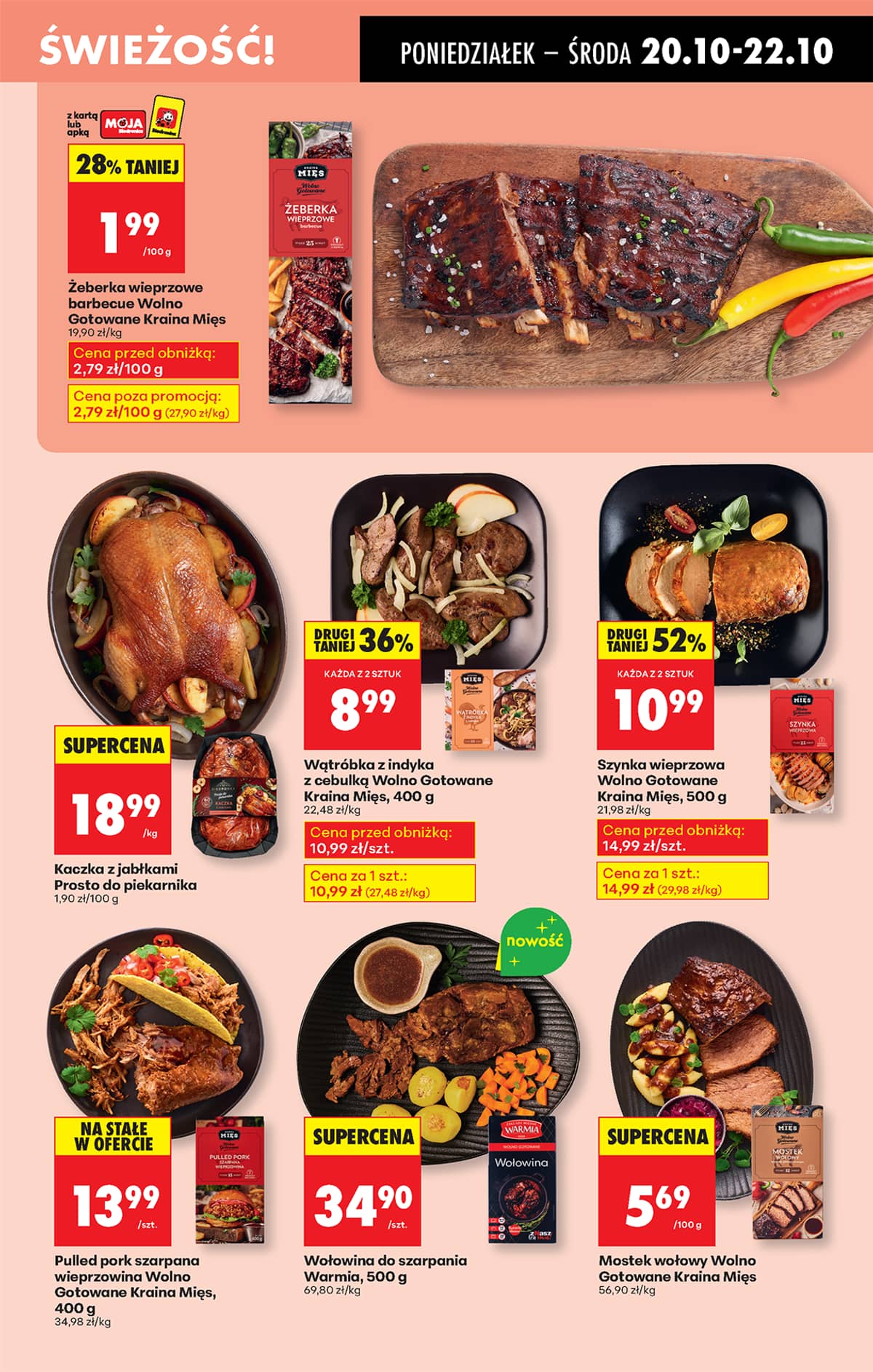 Biedronka - Biedronki niskie ceny P oferta od 20.10 25 puslapis