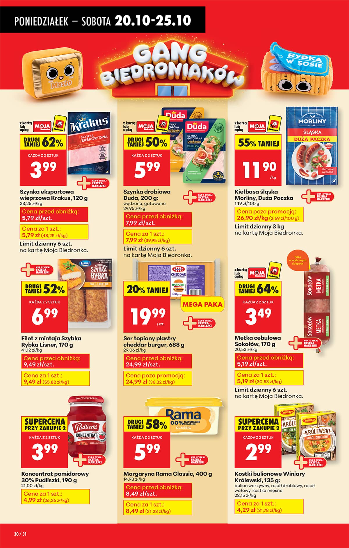 Biedronka - Biedronki niskie ceny P oferta od 20.10 38 puslapis