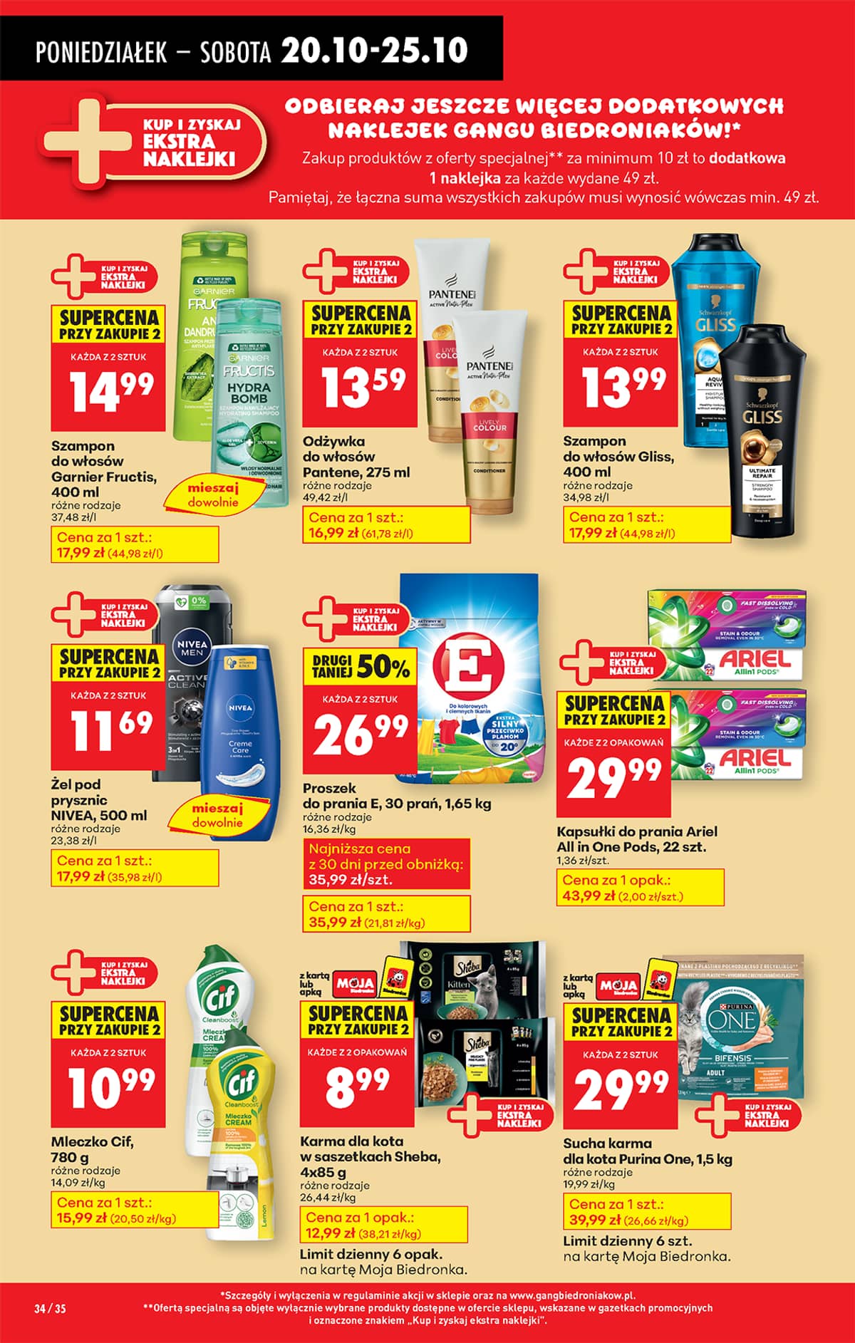 Biedronka - Biedronki niskie ceny P oferta od 20.10 42 puslapis