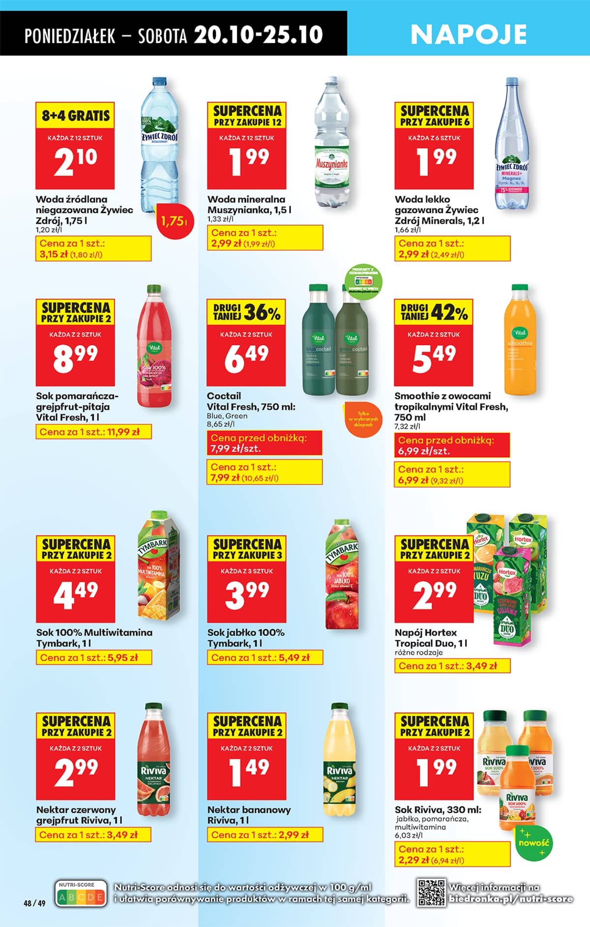 Biedronka - Biedronki niskie ceny P oferta od 20.10 60 puslapis