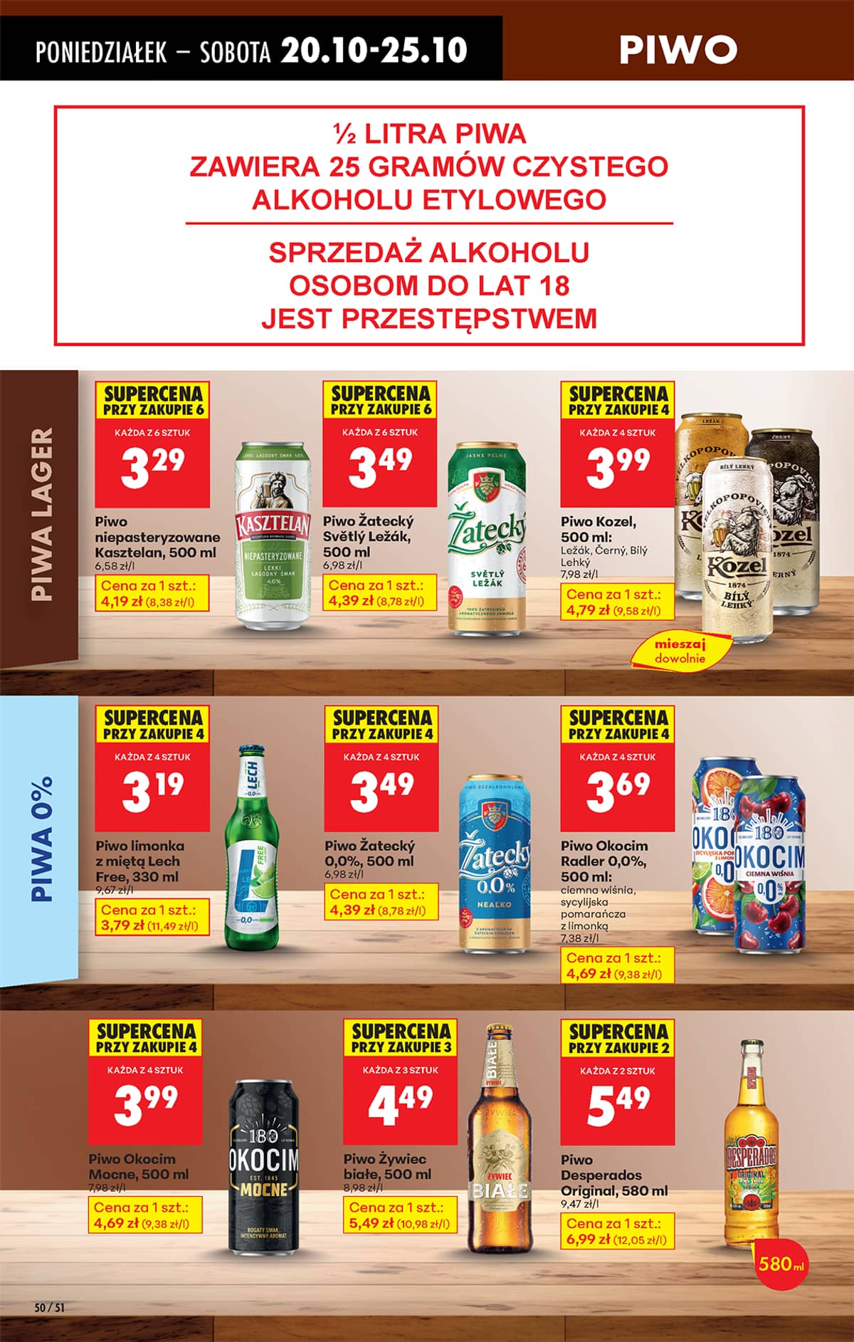Biedronka - Biedronki niskie ceny P oferta od 20.10 62 puslapis