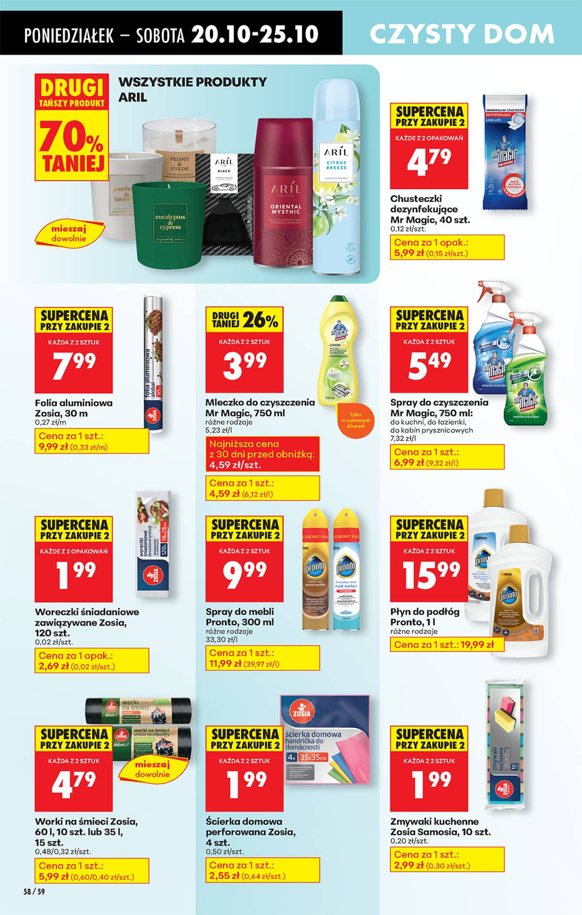 Biedronka - Biedronki niskie ceny P oferta od 20.10 70 puslapis