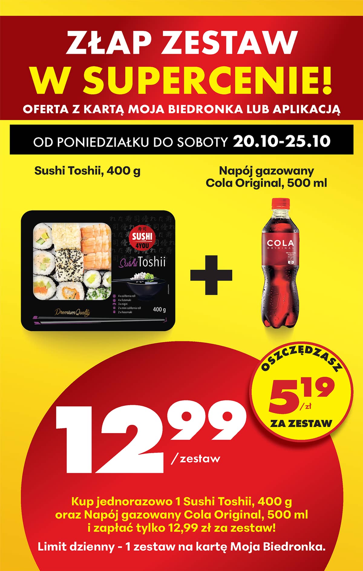 Biedronka - Biedronki niskie ceny P oferta od 20.10 85 puslapis